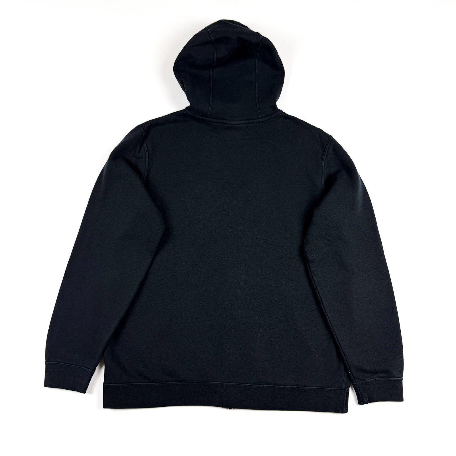 Nike Nike Full Zip Hoodie L Black Embroidered Swoosh Logo Size US L / EU 52-54 / 3 - 8 Thumbnail