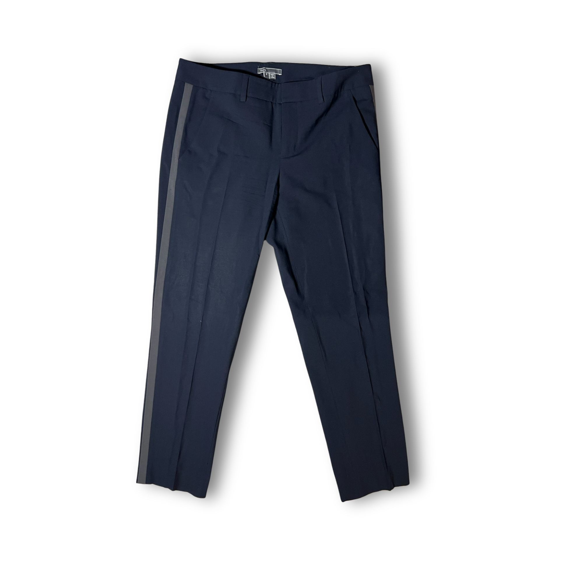 Vince Vince Womens Navy Trousers Size 6 Slim Fit Stretchy Blend Size 28" / US 6 / IT 42 - 2 Thumbnail