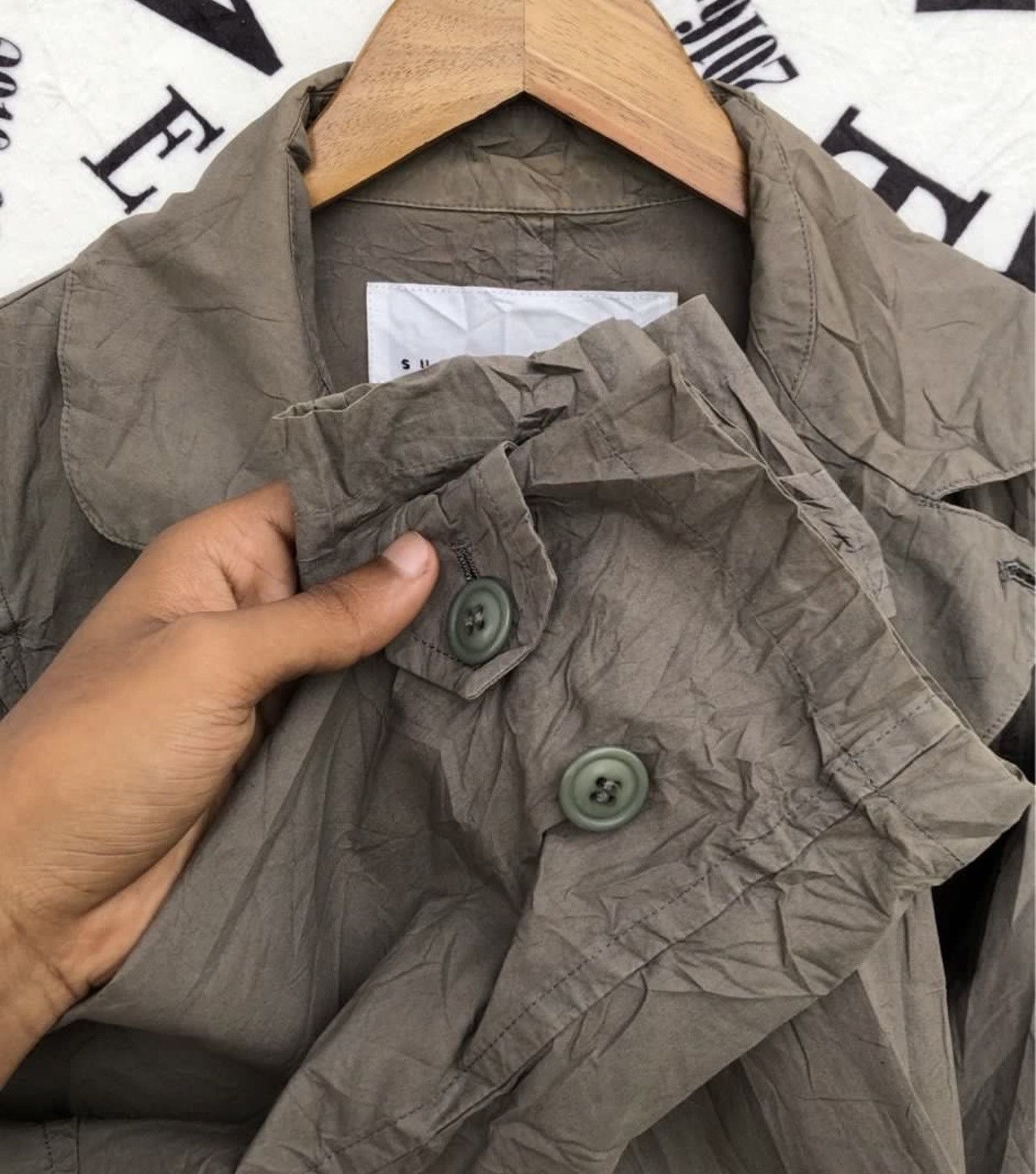 Issey Miyake 🔥VINTAGE SUNAO KUWAHARA BY ISSEY MIYAKE SINGLE BUTTON COAT Size US M / EU 48-50 / 2 - 8 Thumbnail