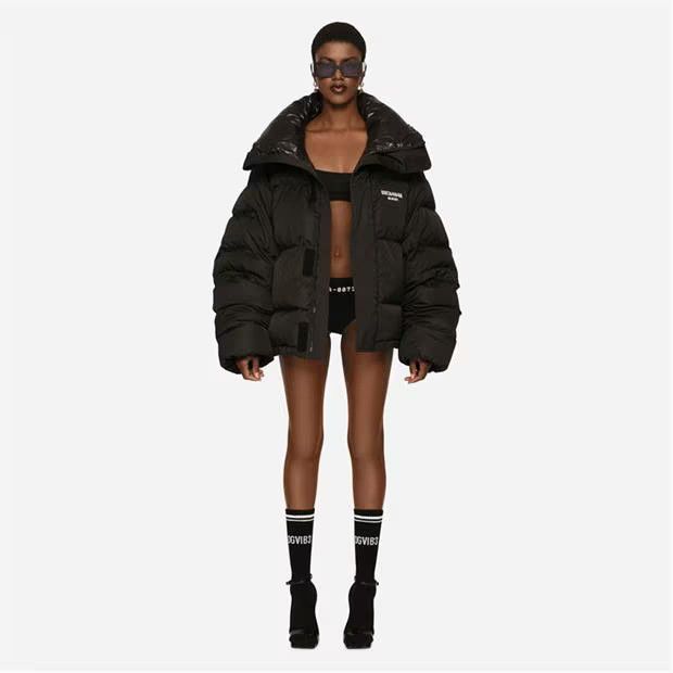 Dolce & Gabbana o1g2r1mq1024 Padded Nylon Down Jacket in Black Size M / US 6-8 / IT 42-44 - 3 Thumbnail