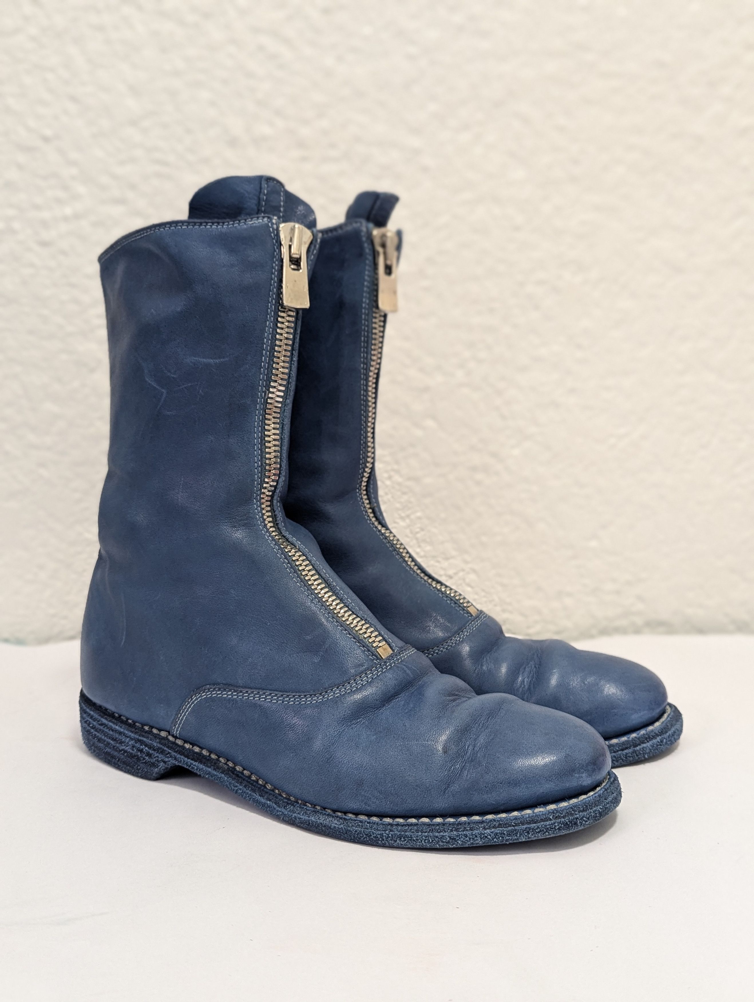 Guidi Guidi 310 Front-zip Soft Horse Leather Boots Size US 7 / IT 37 - 1 Thumbnail