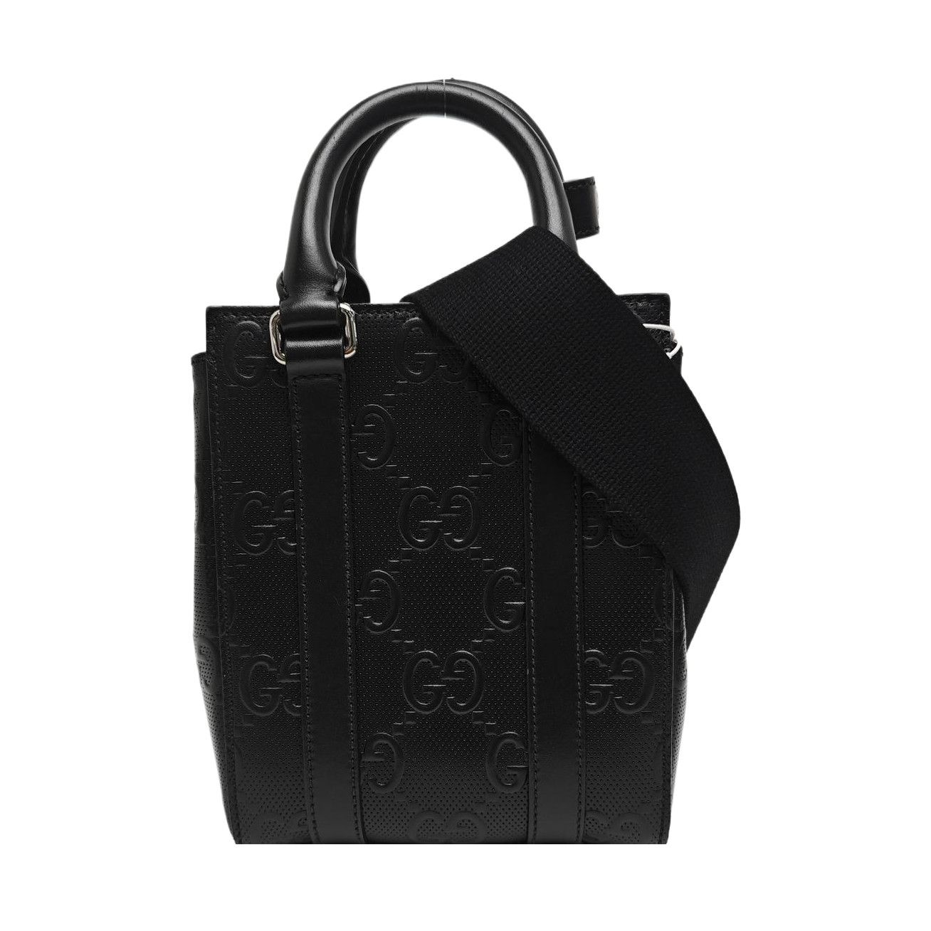 Gucci Gucci Embossed Logo Tote Bag ONE SIZE Size ONE SIZE - 1 Thumbnail