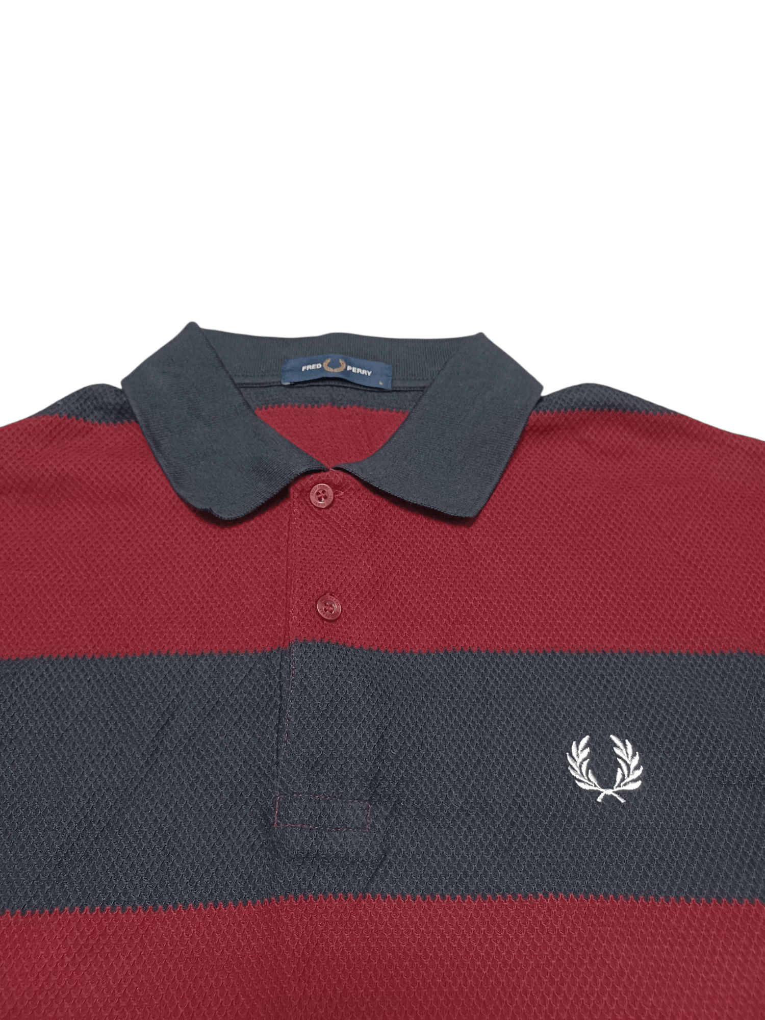 Fred Perry FRED PERRY FIRE DESIGHN POLO SHIRT DARK RED Size US L / EU 52-54 / 3 - 2 Thumbnail