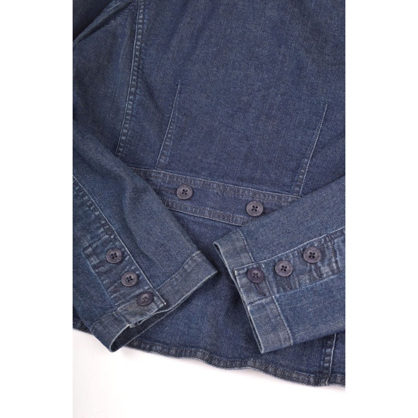 Vintage L.L. Bean Womens Vintage Stretch Denim Front Pockets Jacket M Blue Womens, Front Pockets, Denim, Stretch, Jacket, Vintage, 98% cotton / 2% spandex Size M / US 6-8 / IT 42-44 - 6 Thumbnail