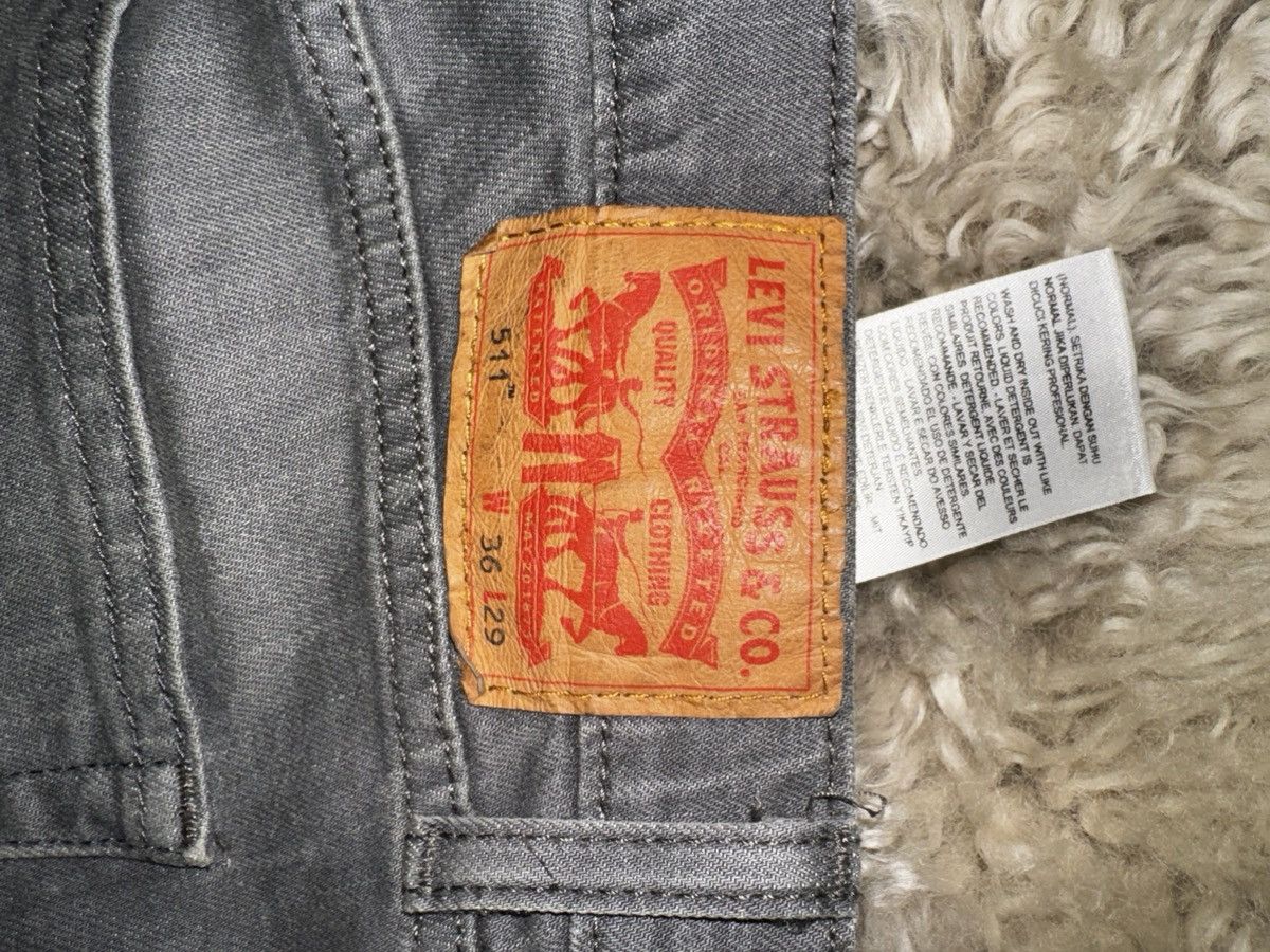 Levi's Levis 511 grey denim size 36/29 Size US 36 / EU 52 - 7 Thumbnail