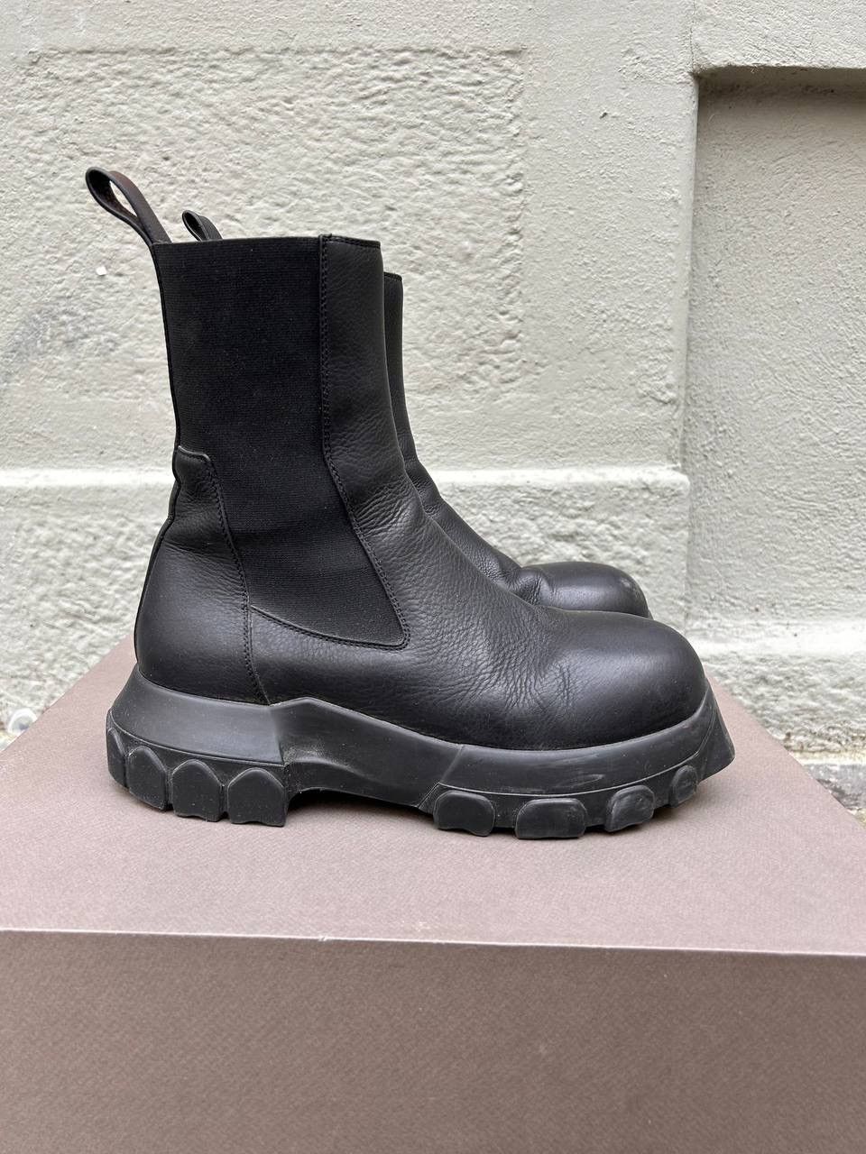 Rick Owens Rick Owens Beatle Bozo Boots Black Size US 9 / EU 42 - 2 Thumbnail