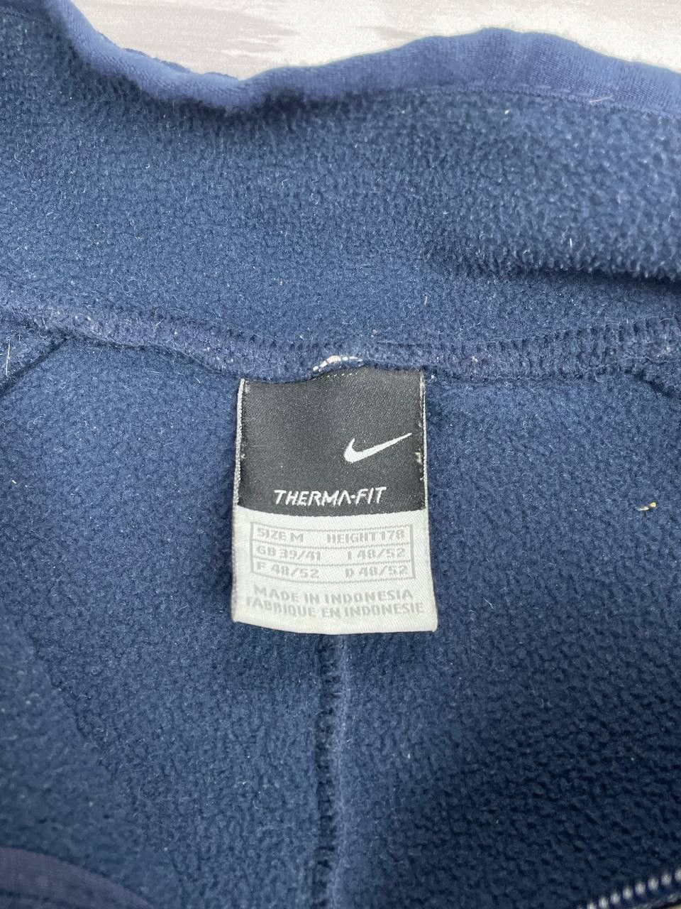 Nike Vintage Nike fleece hoodie 90s rare Size US M / EU 48-50 / 2 - 4 Thumbnail