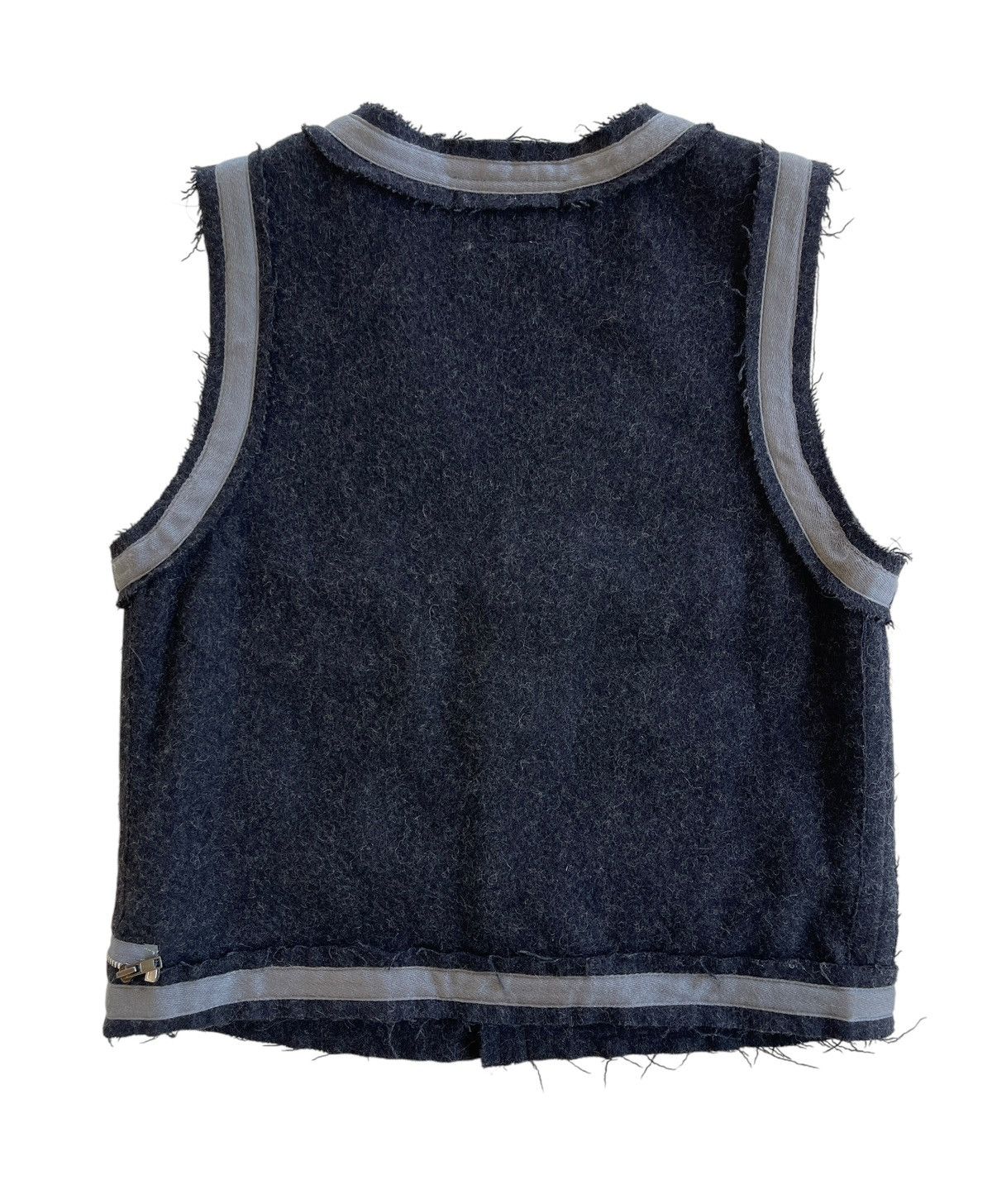 Japanese Brand Japanese Here There Wool Punk Vest Size US XS / EU 42 / 0 - 3 Thumbnail