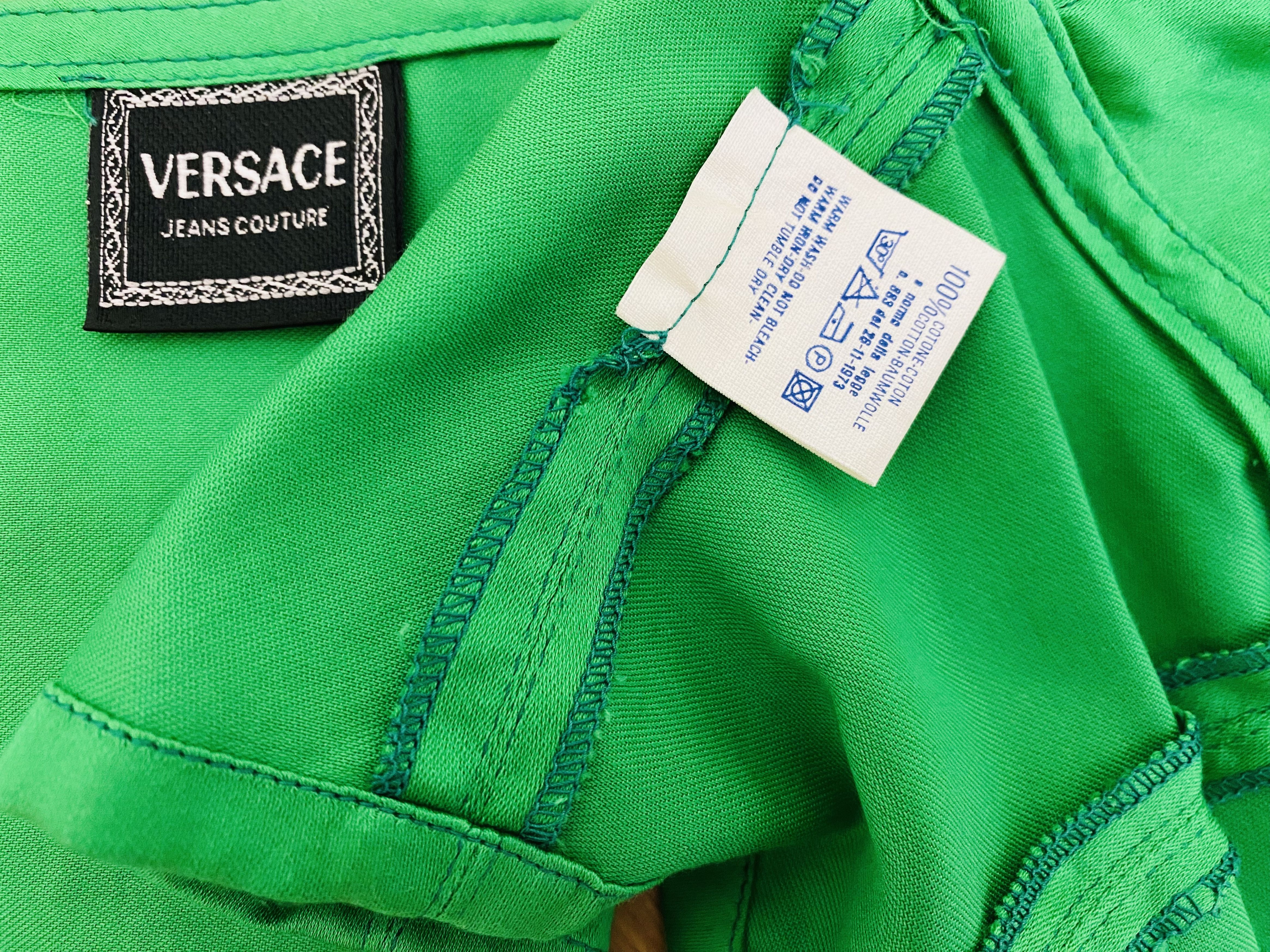 Versace Gianni Versace Poison Neon Bondage Crop Bustier Bra Tee Top Size S / US 4 / IT 40 - 7 Thumbnail