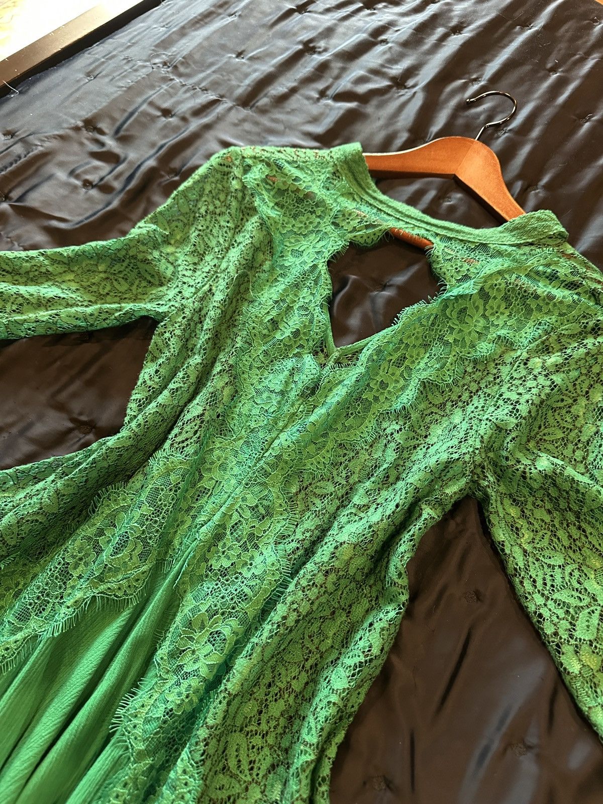 Free People Emerald Green Dress Size S / US 4 / IT 40 - 3 Thumbnail