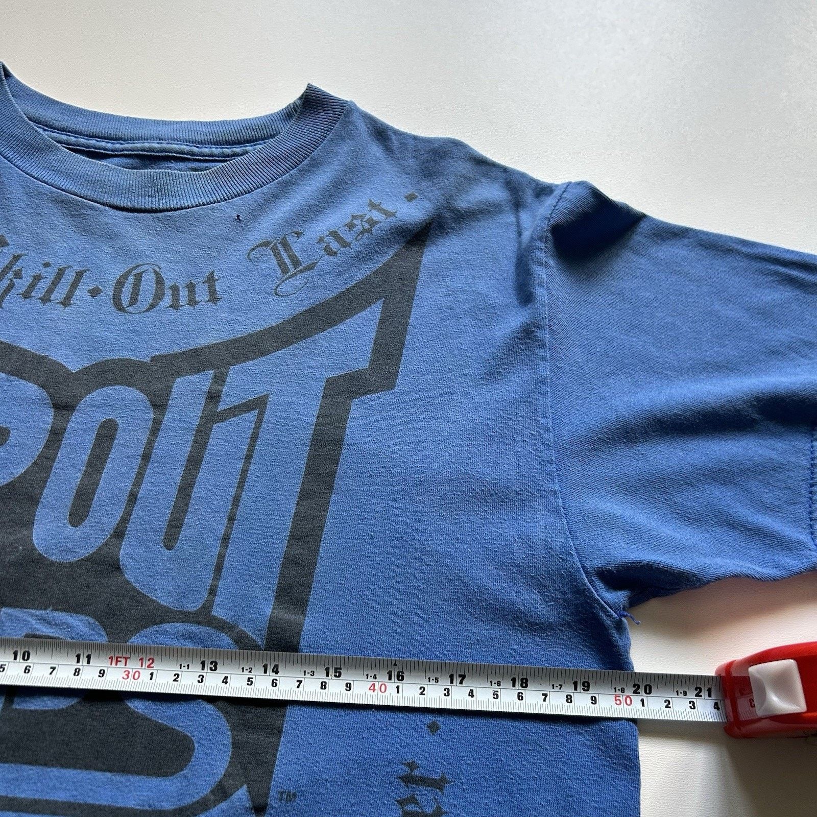 Tapout Vintage TAPOUT MPS T Shirt Y2K MMA Promo Medium Faded Blue Size US M / EU 48-50 / 2 - 5 Thumbnail