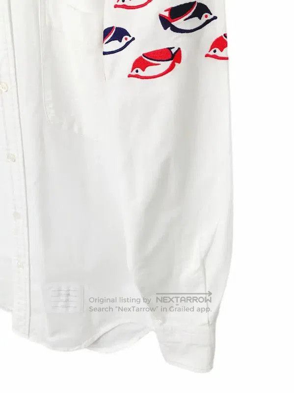 Thom Browne Thom Browne White Cotton Women's Shirt . Size S / US 4 / IT 40 - 5 Thumbnail