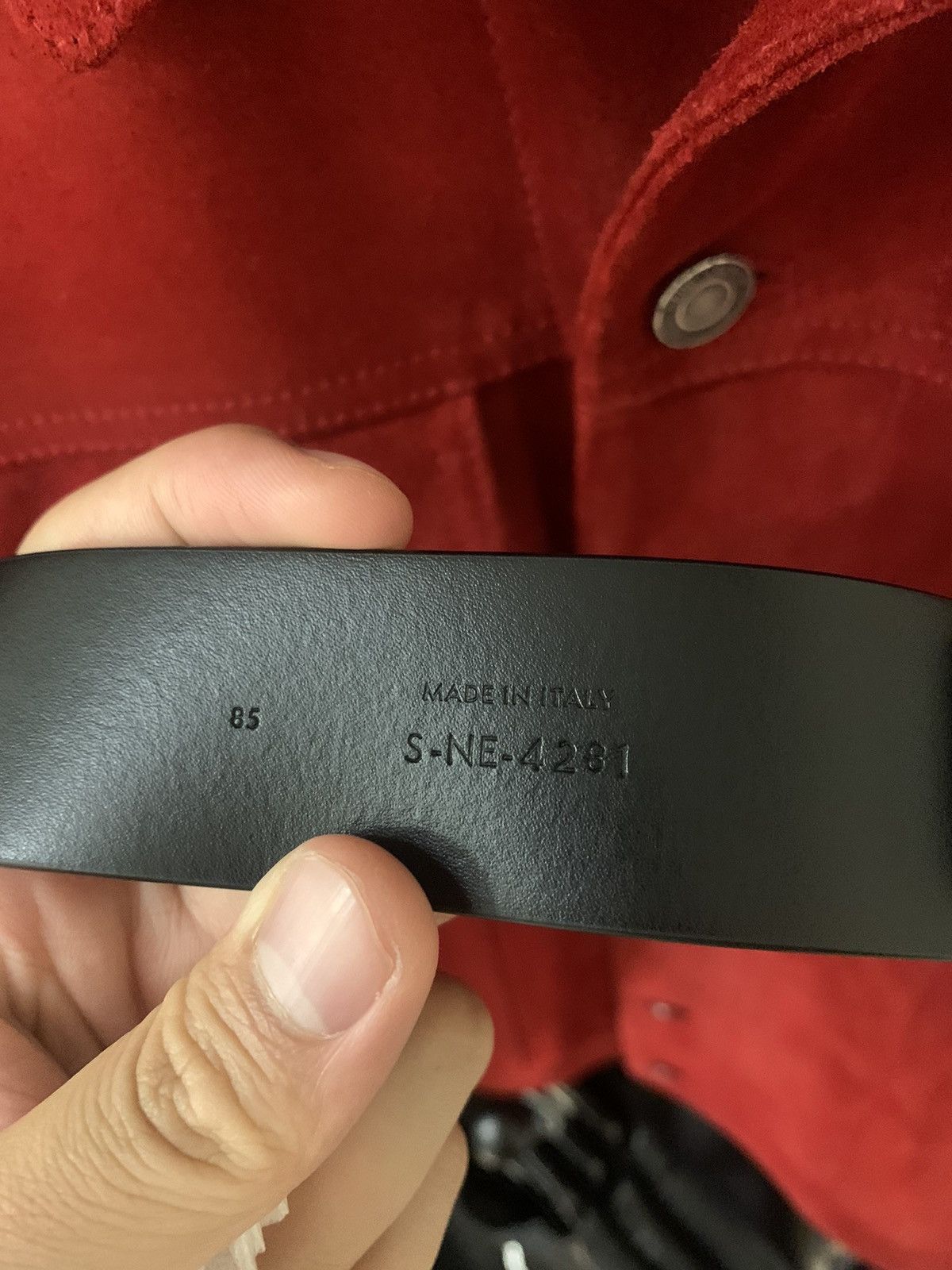 Celine Celine 2022SS western calfskin belt Size 32 - 4 Thumbnail