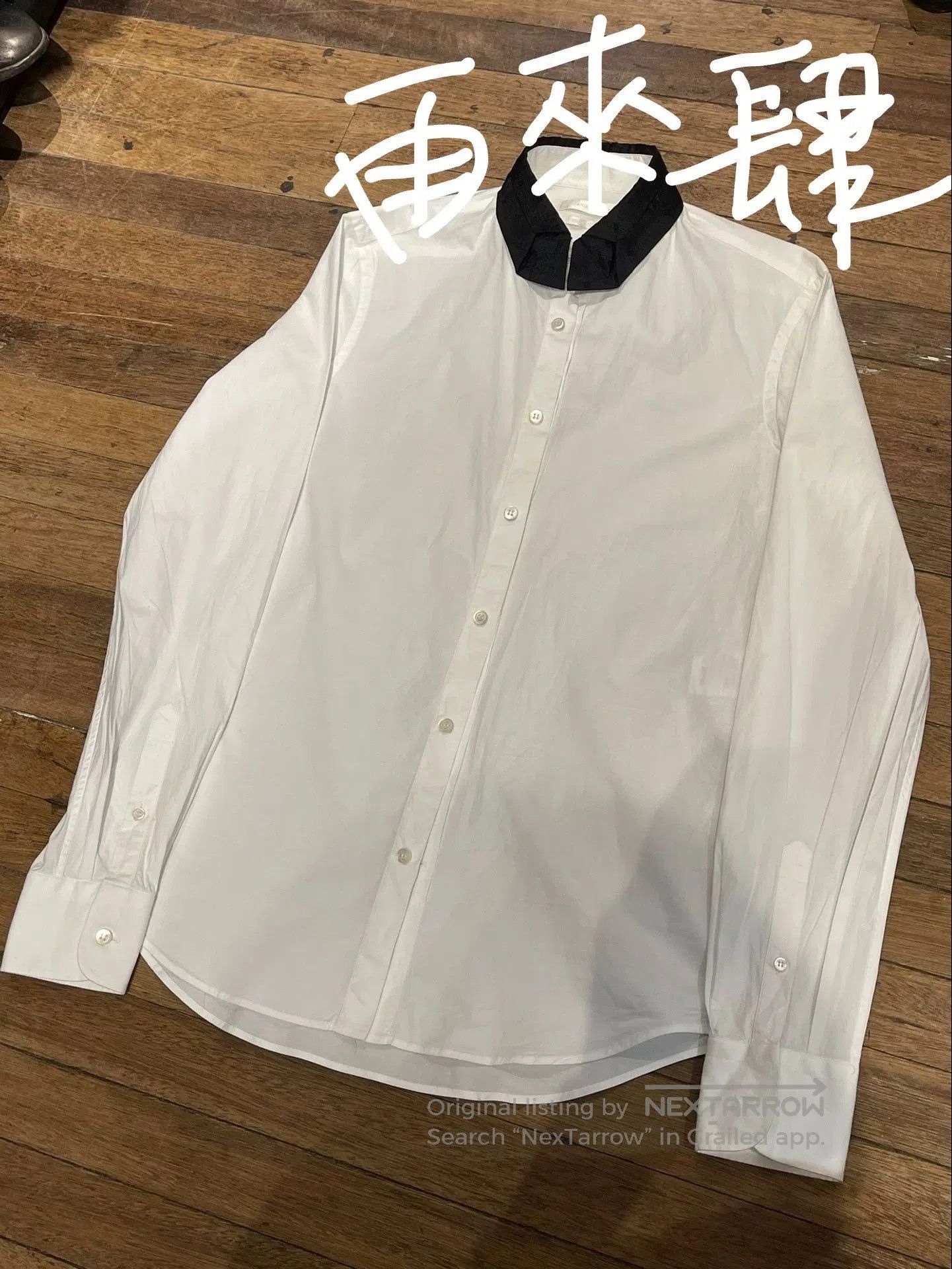 Alexander McQueen elegant tie-collar white shirt by alexander mcqueen. Size US M / EU 48-50 / 2 - 1 Thumbnail