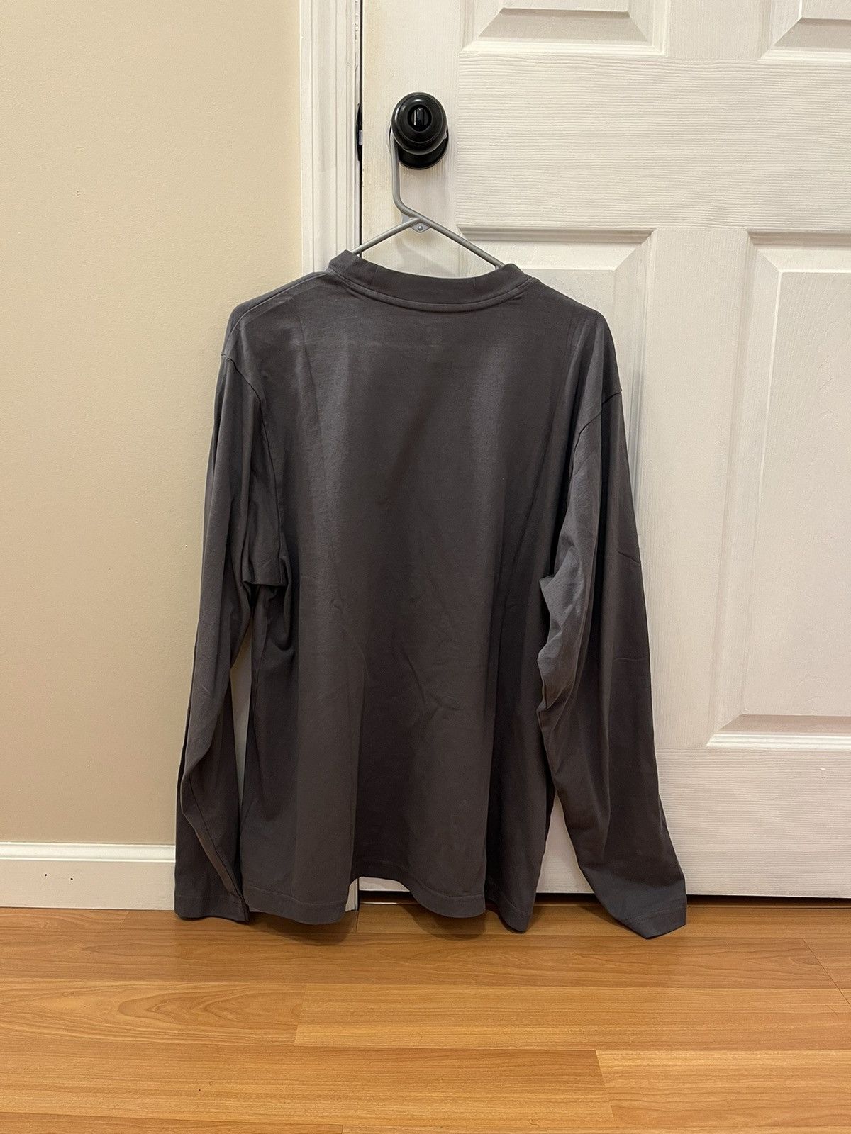Gap × Kanye West × Yeezy Yeezy Gap Dark Grey Long Sleeve T-Shirt Size US M / EU 48-50 / 2 - 3 Thumbnail