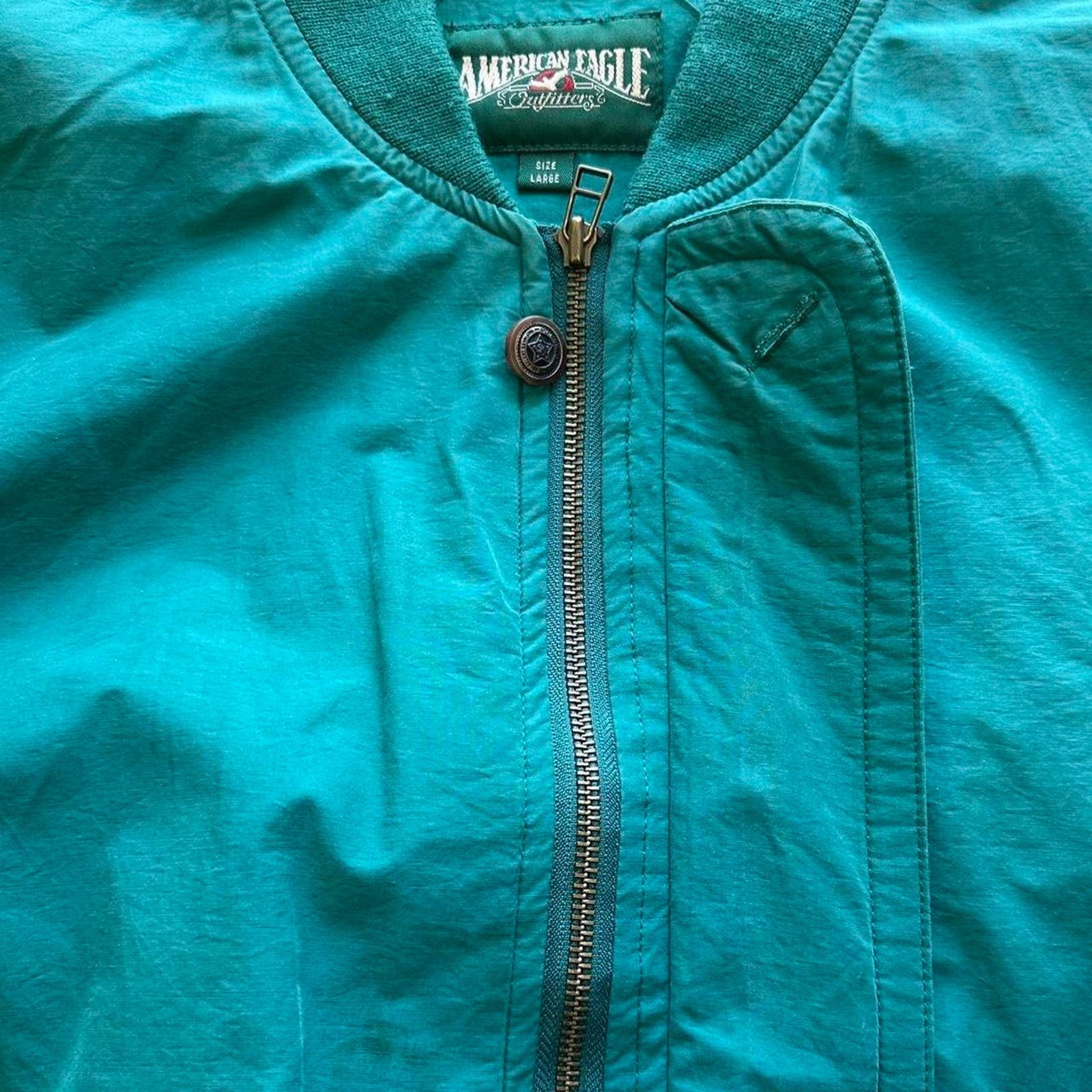 American Eagle Outfitters Vintage American Eagle Bomber Jacket Size Mens Large Size US L / EU 52-54 / 3 - 4 Thumbnail