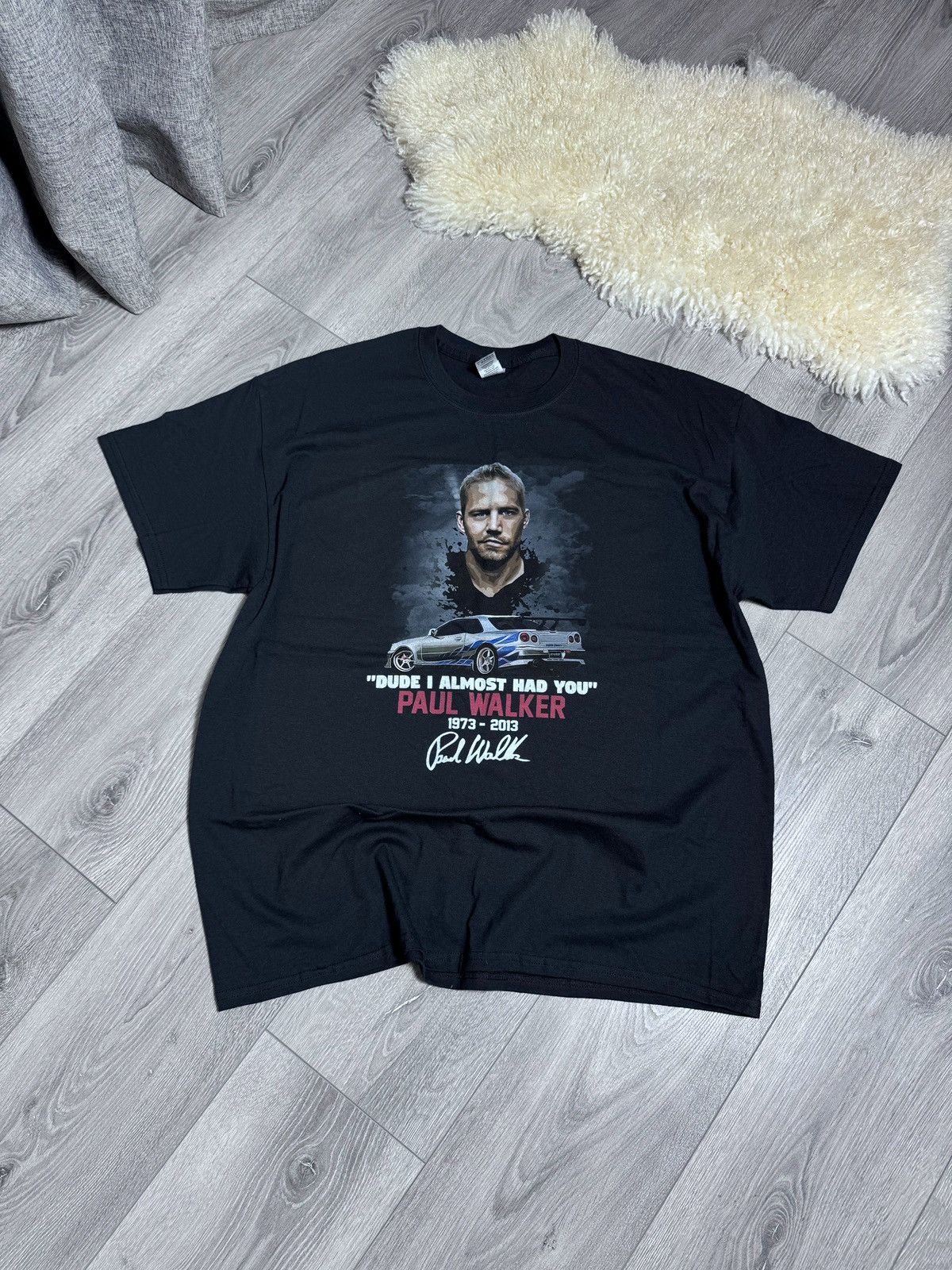 Gildan Paul Walker 1973-2013 Dude | Almost Had You T-Shirt Size US XL / EU 56 / 4 - 1 Thumbnail