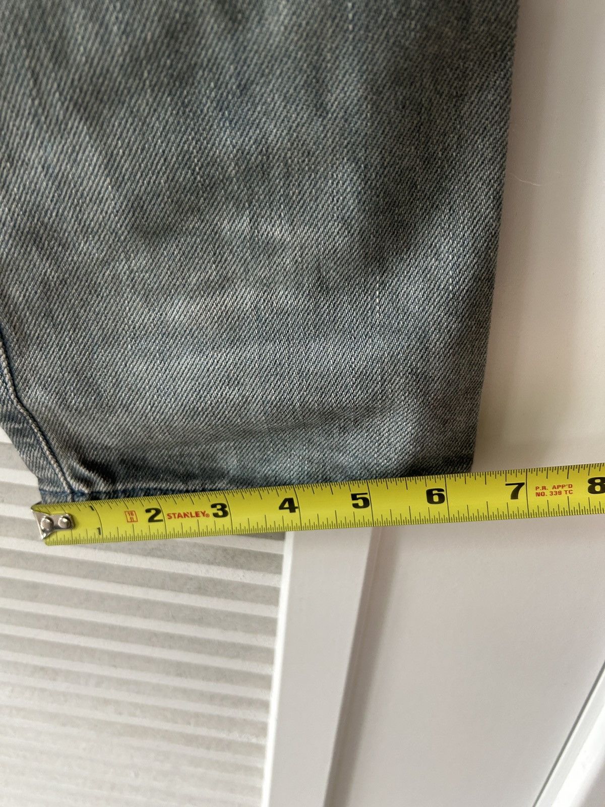 John Elliott John Elliott Cast 2 Odeon Indigo Distressed Denim Size US 29 - 8 Thumbnail