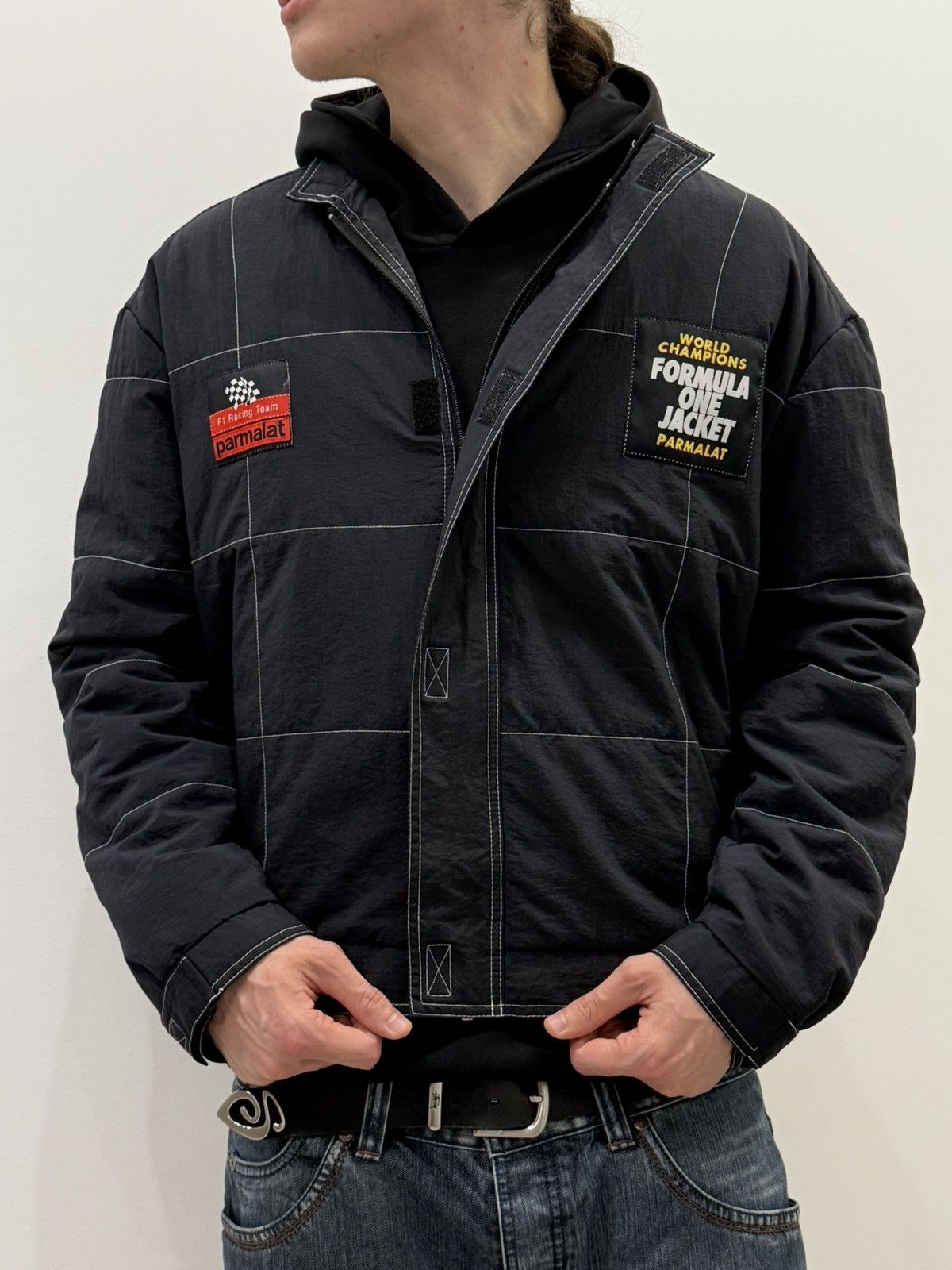 Formula 1 × Gallery Dept. Vintage Formula 1 Parmalat Nylon Bomber 