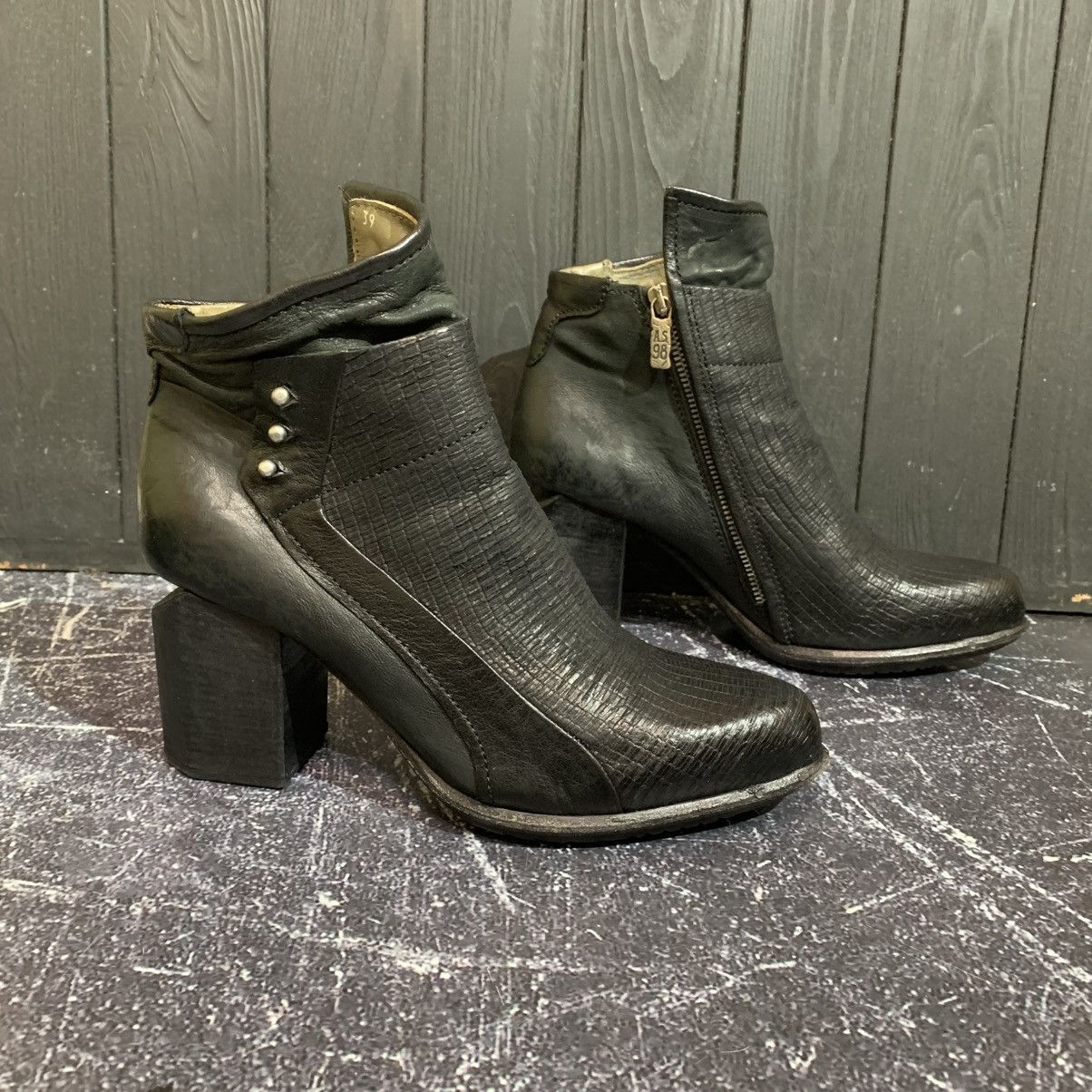 A.S.98 A.S 98 AirSteps Women’s Ankle Boots Size 39 Rick Owens Style Size US 9 / IT 39 - 2 Thumbnail