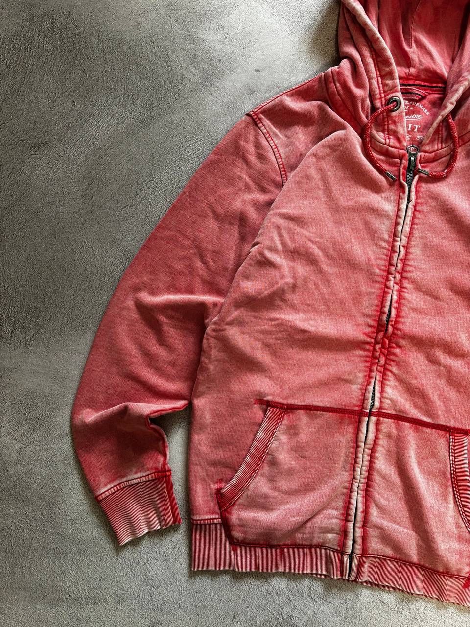 Diesel × Vintage Vintage Diesel style faded dirty distressed hoodie Size US L / EU 52-54 / 3 - 7 Thumbnail