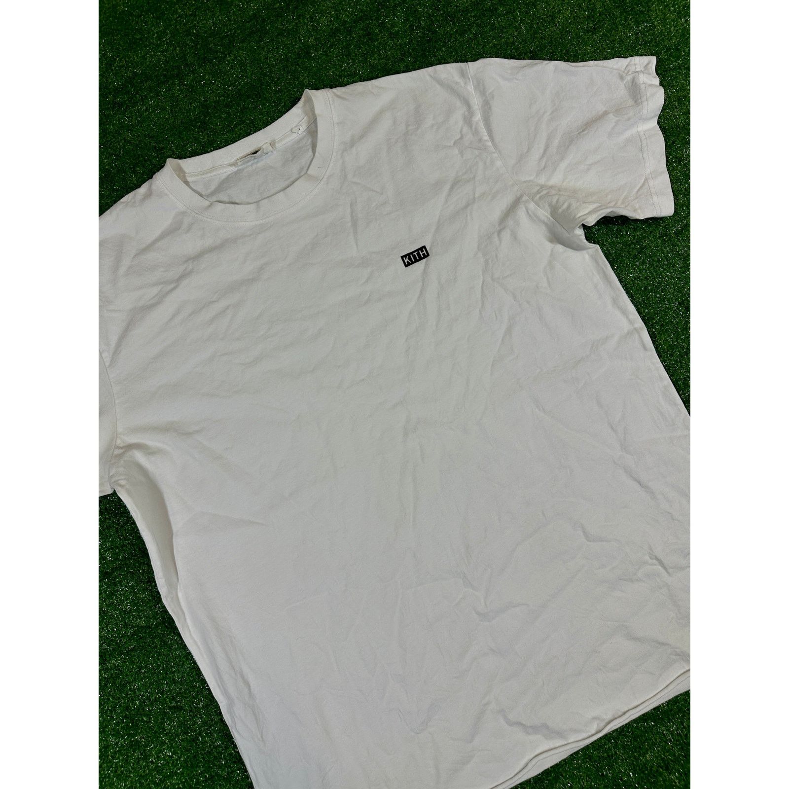 Kith Kith White S/S Lax Men's T-Shirt (USED) - Size XL Size US XL / EU 56 / 4 - 3 Thumbnail