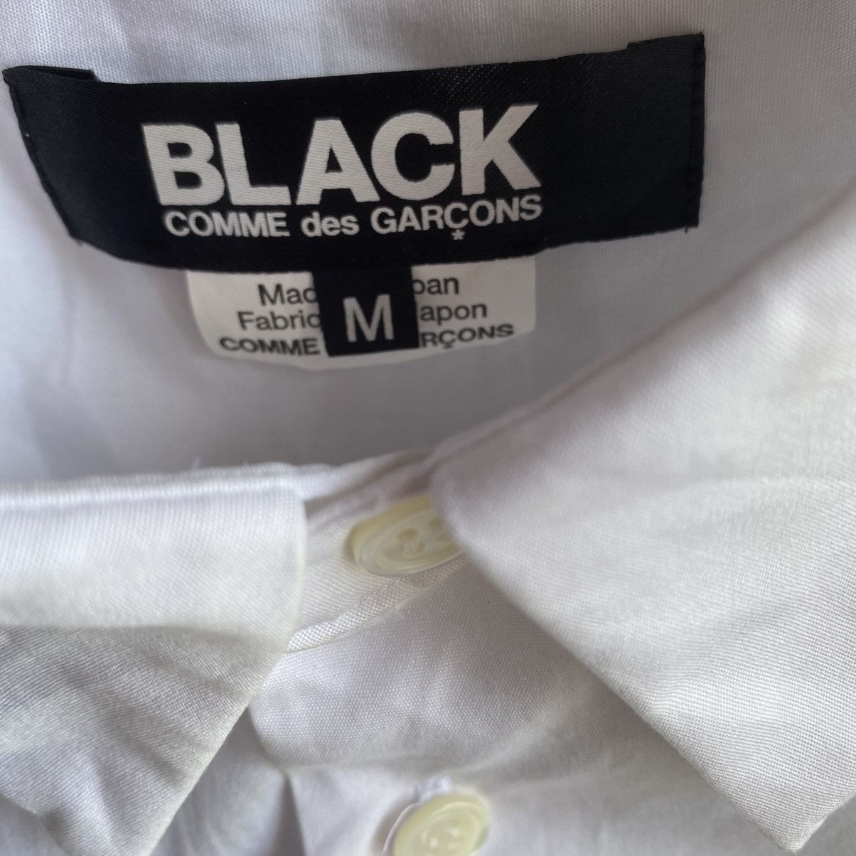 Comme des Garcons Fall21 Black CDG Side Zip Long Shirt Size US M / EU 48-50 / 2 - 6 Thumbnail