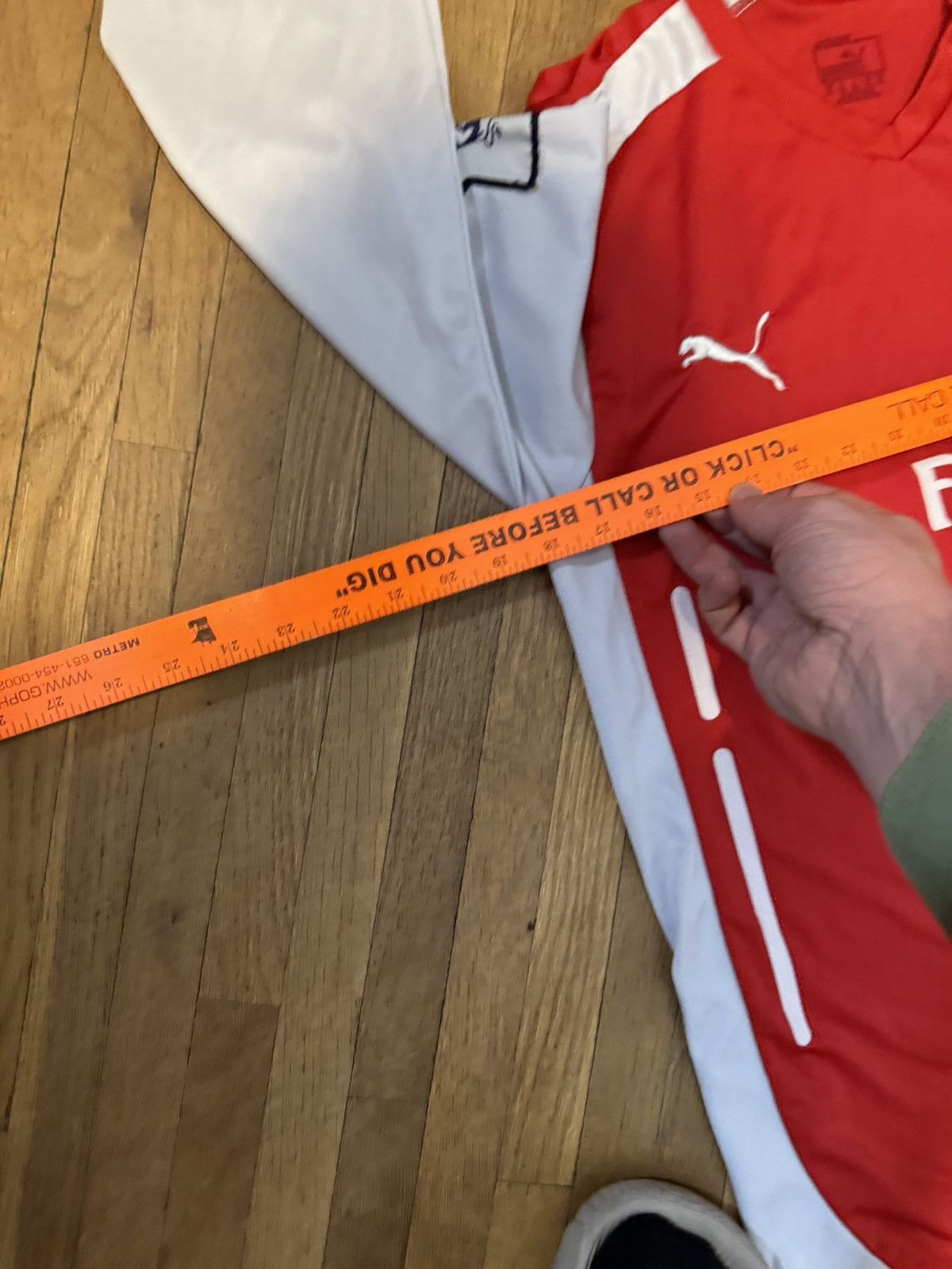 Puma Arsenal Puma Long Sleeve Soccer Jersey Size US S / EU 44-46 / 1 - 7 Thumbnail