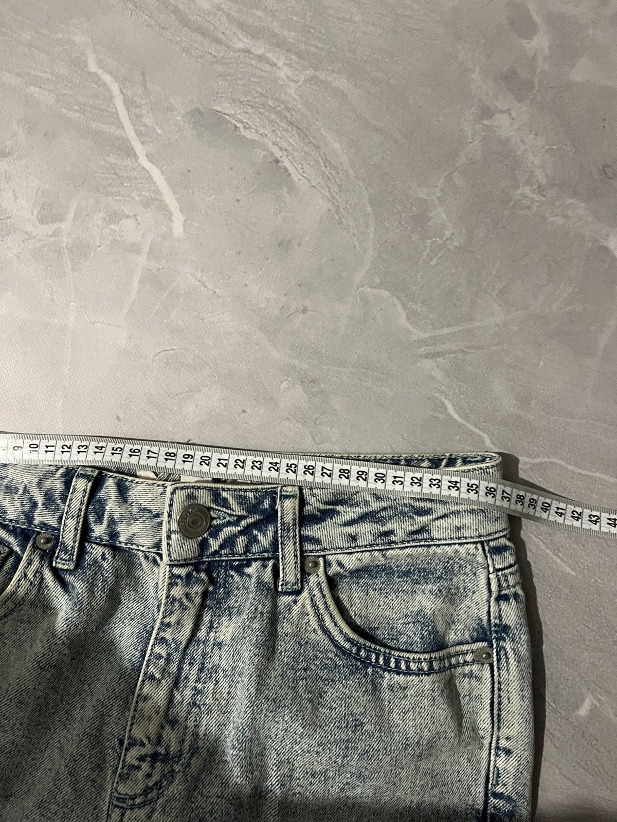 Vintage Underground Designer Damage Slim / Balenciaga Style 90 Size US 30 / EU 46 - 8 Thumbnail