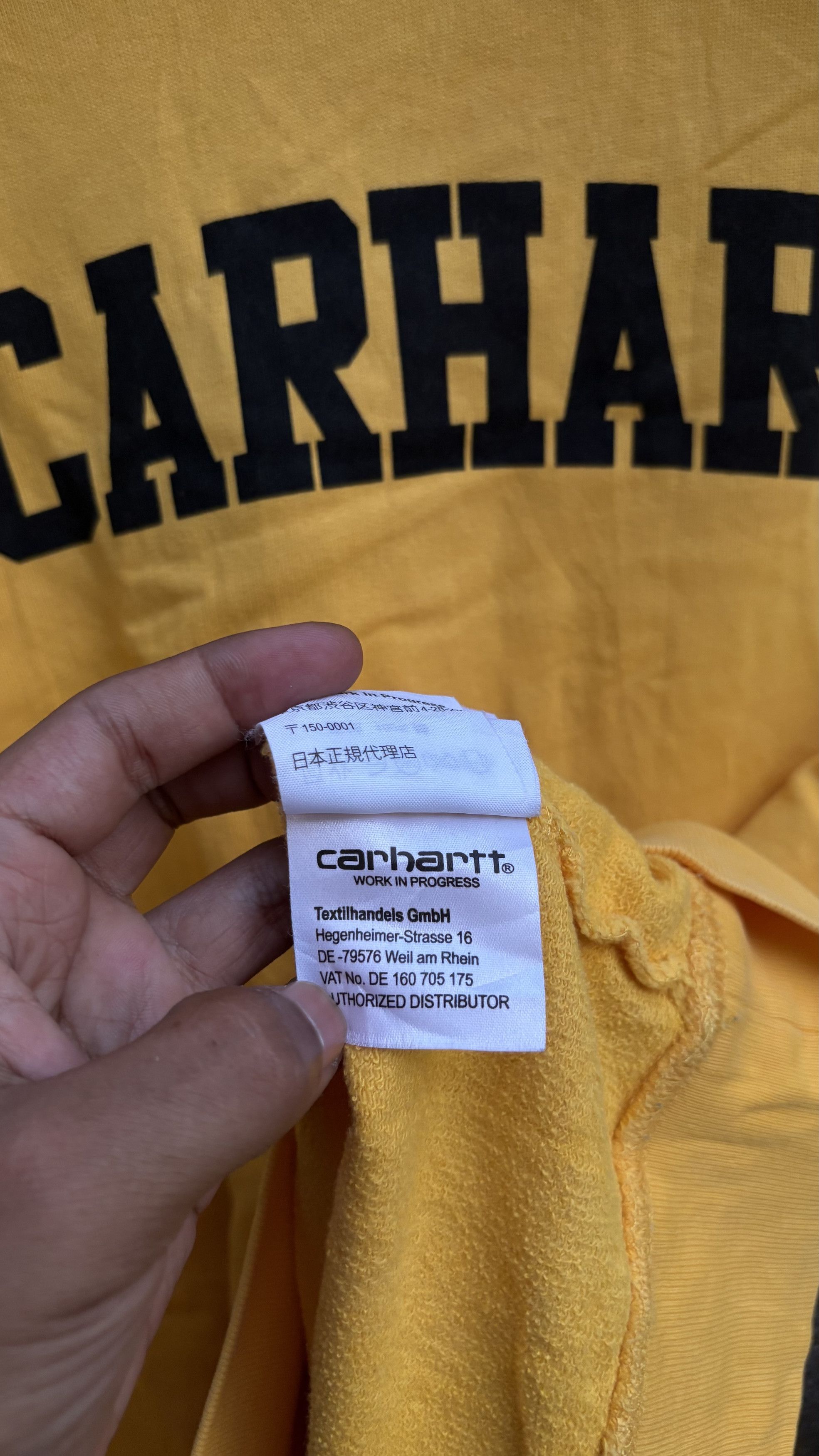 Carhartt Hoodie CARHARTT WIP Script Size US S / EU 44-46 / 1 - 6 Thumbnail