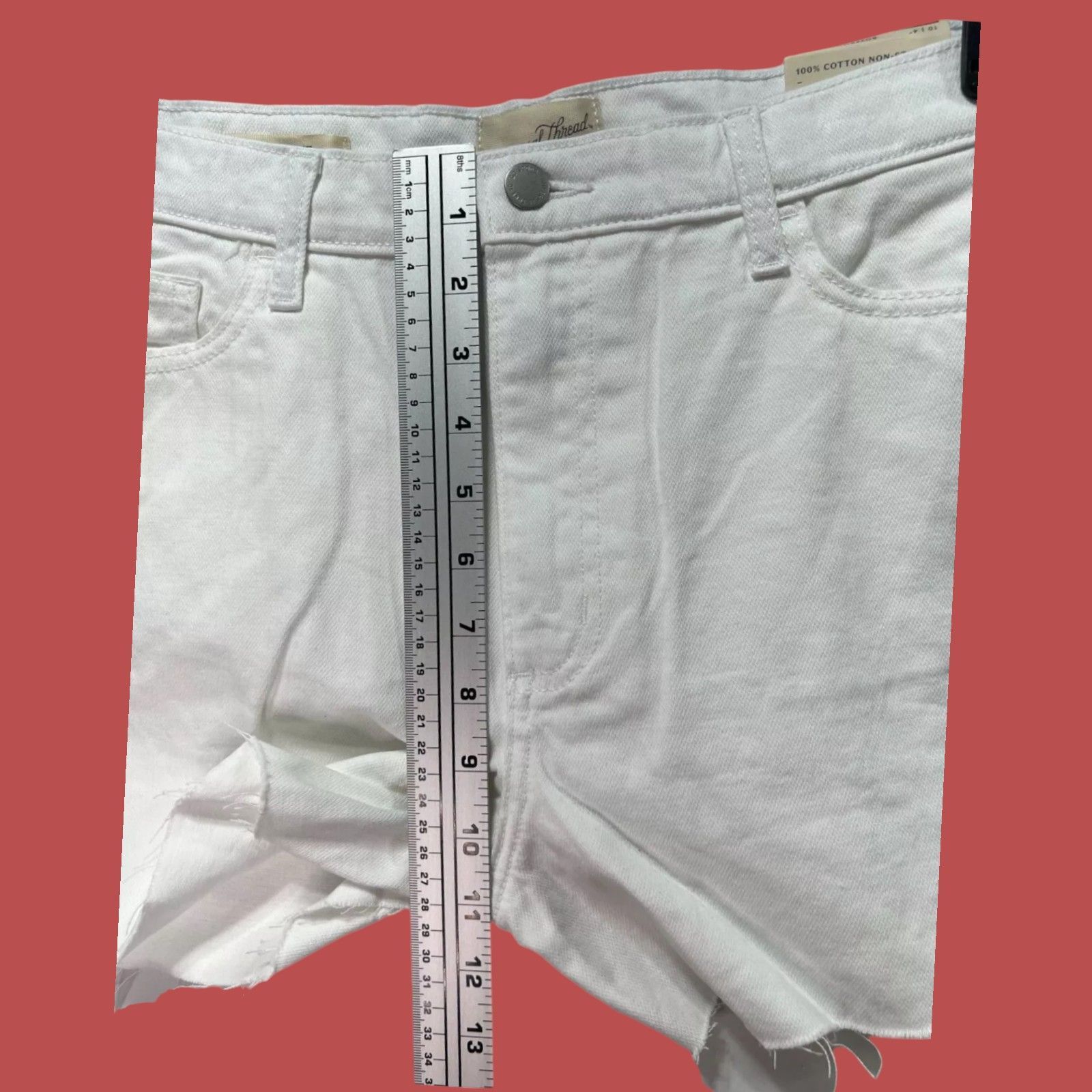 Other Universal Thread- Women's Boyfriend Jean Shorts- Relaxed Hip Size 32" / US 10 / IT 46 - 8 Thumbnail