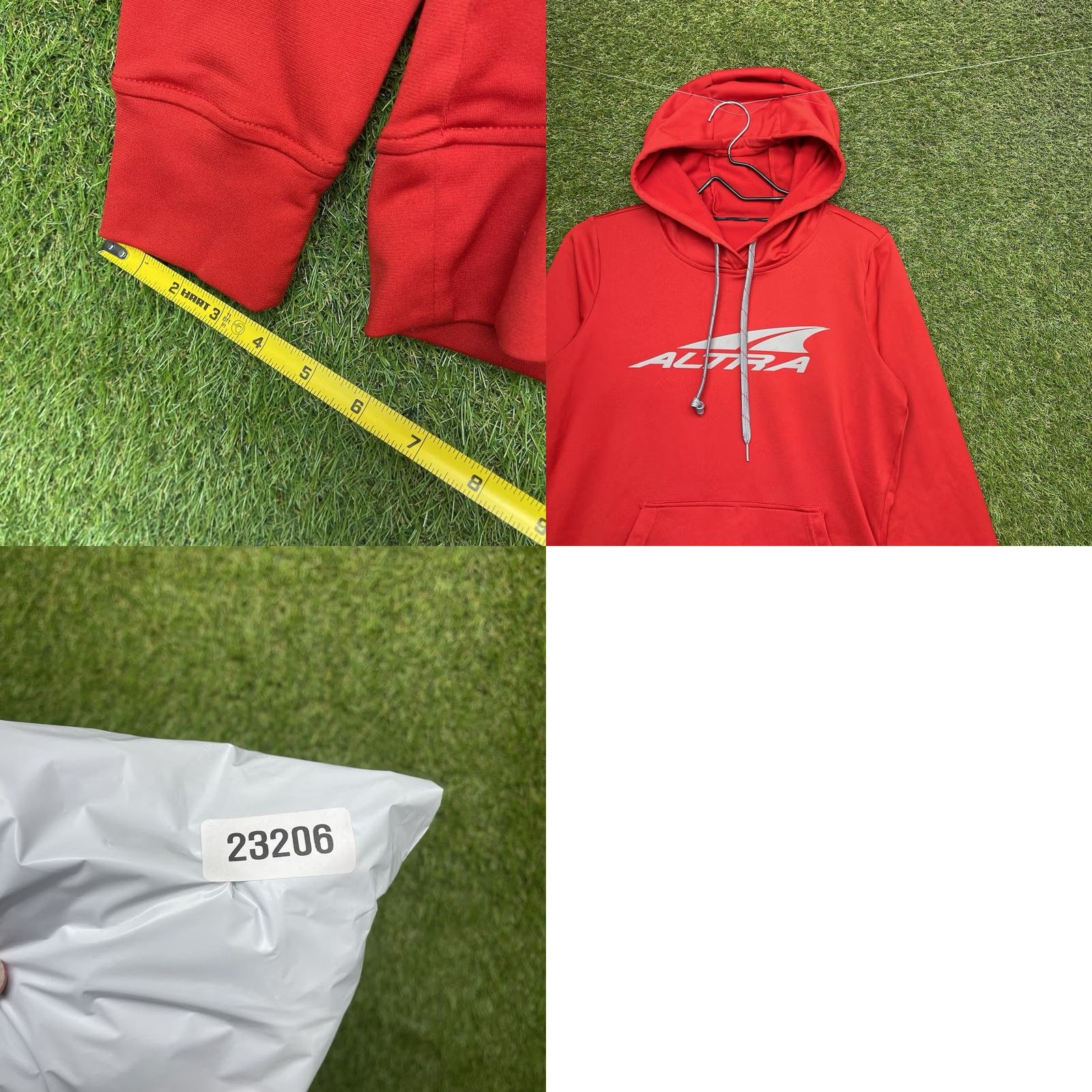 Altra Altra Hoodie Womens Small Core Hoody Sweatshirt Red Sports Athleisure Size S / US 4 / IT 40 - 8 Thumbnail