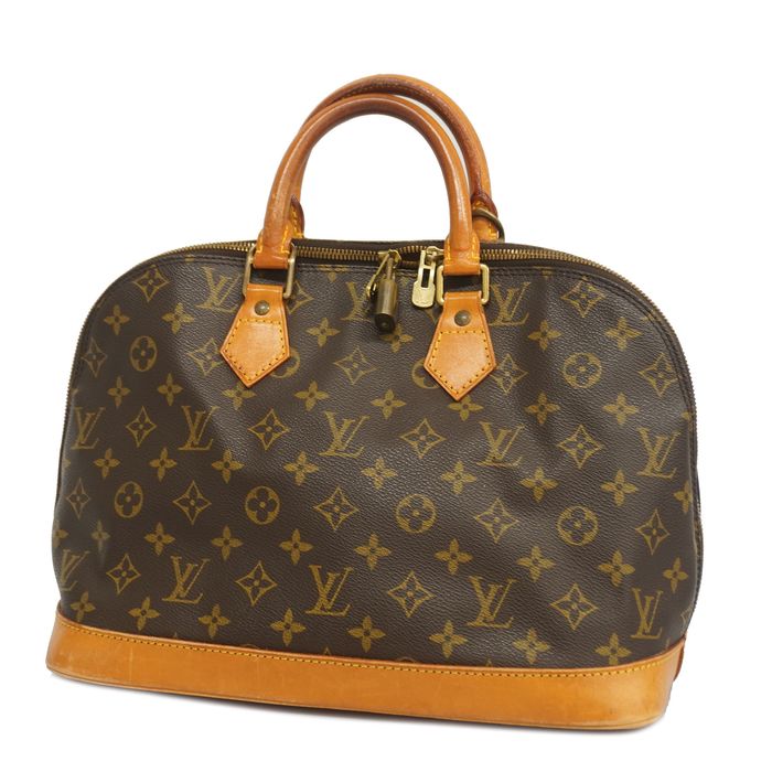 Authenticated Used Louis Vuitton Monogram Alma M51130 Bag Handbag Ladies 