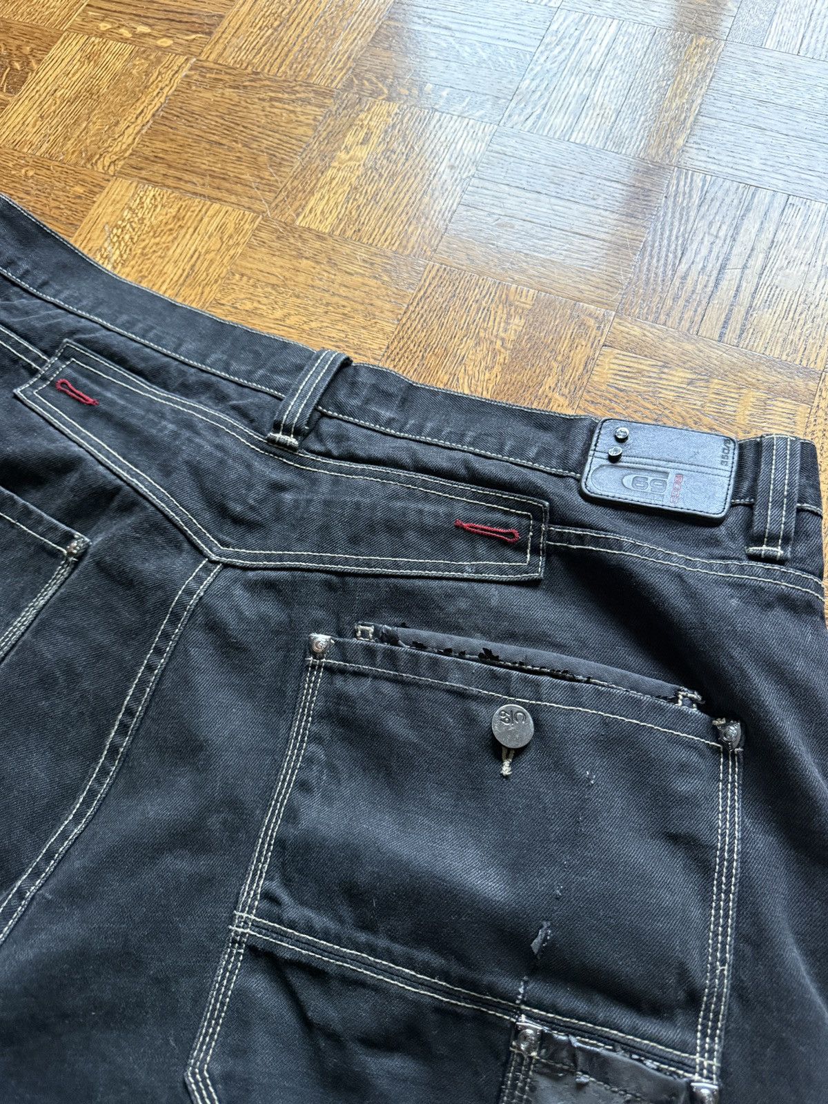 Coogi Vintage Y2K Coogi Embellished Denim Baggy Jeans Size US 44 / EU 60 - 5 Thumbnail
