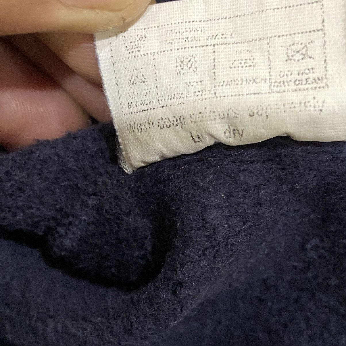 Burberry Prorsum Vintage Burberrys Sweatshirt Navy Blue Thomas Size US L / EU 52-54 / 3 - 8 Thumbnail