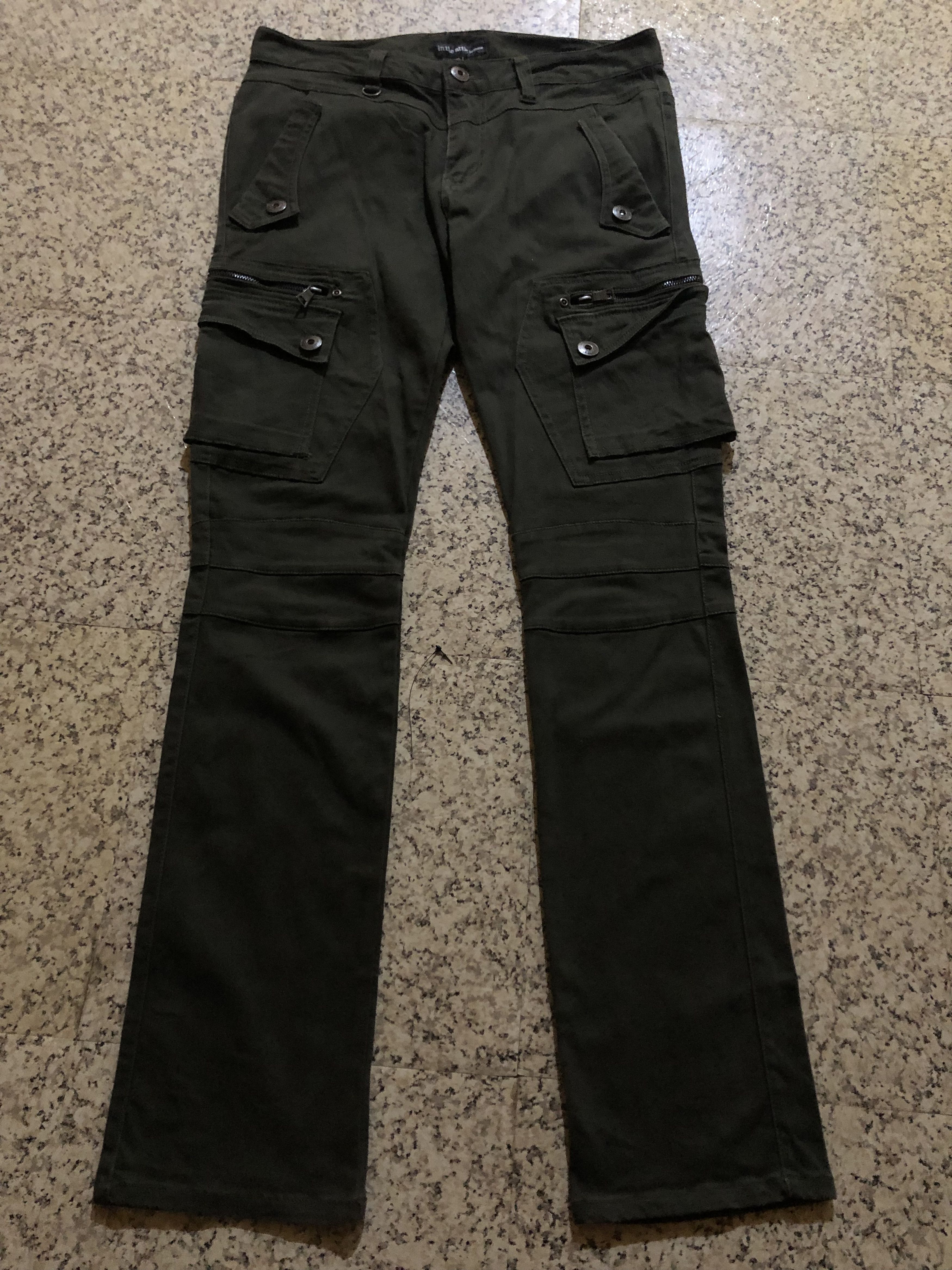 In The Attic Vtg In The Attic Biker Cargo Pants Like Lgb If Six Was Nine Size US 33 - 1 Thumbnail