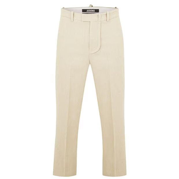 image of Jacquemus O1G2R1Mq0524 Pants In Beige, Men's (Size 32)