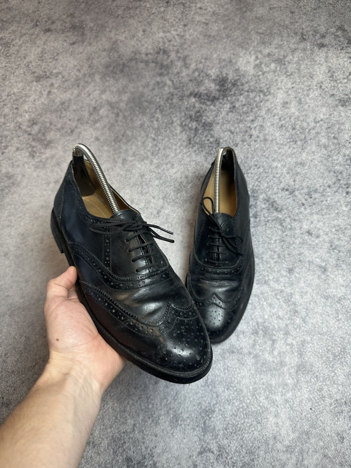 Designer × Leather Vintage Clifford James Casual Leather Shoes Streetwear 10 Size US 10 / EU 43 - 1 Thumbnail