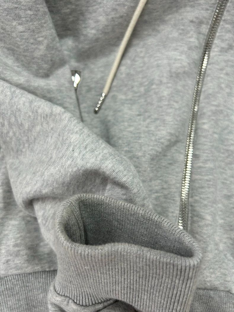 Louis Vuitton Louis Vuitton Gray Globe Logo Zip Hoodie Jacket Size US XS / EU 42 / 0 - 8 Thumbnail