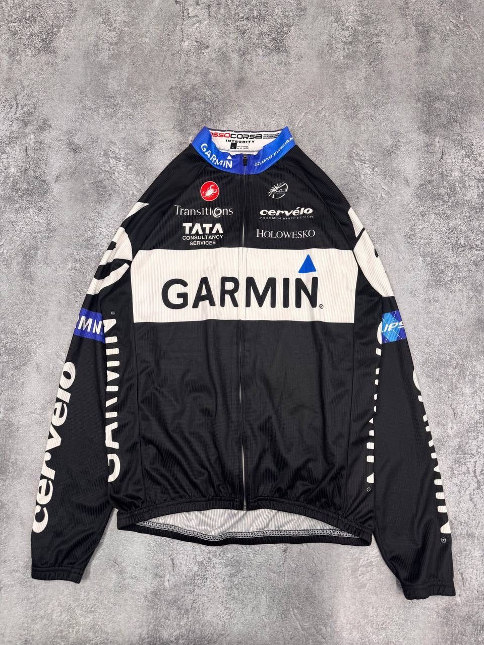 Garmin Garmin Men Cycling Jacket Black White Size L Size US L / EU 52-54 / 3 - 1 Thumbnail