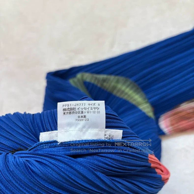 Issey Miyake Issey Miyake Blue Dress Size M / US 6-8 / IT 42-44 - 9 Thumbnail