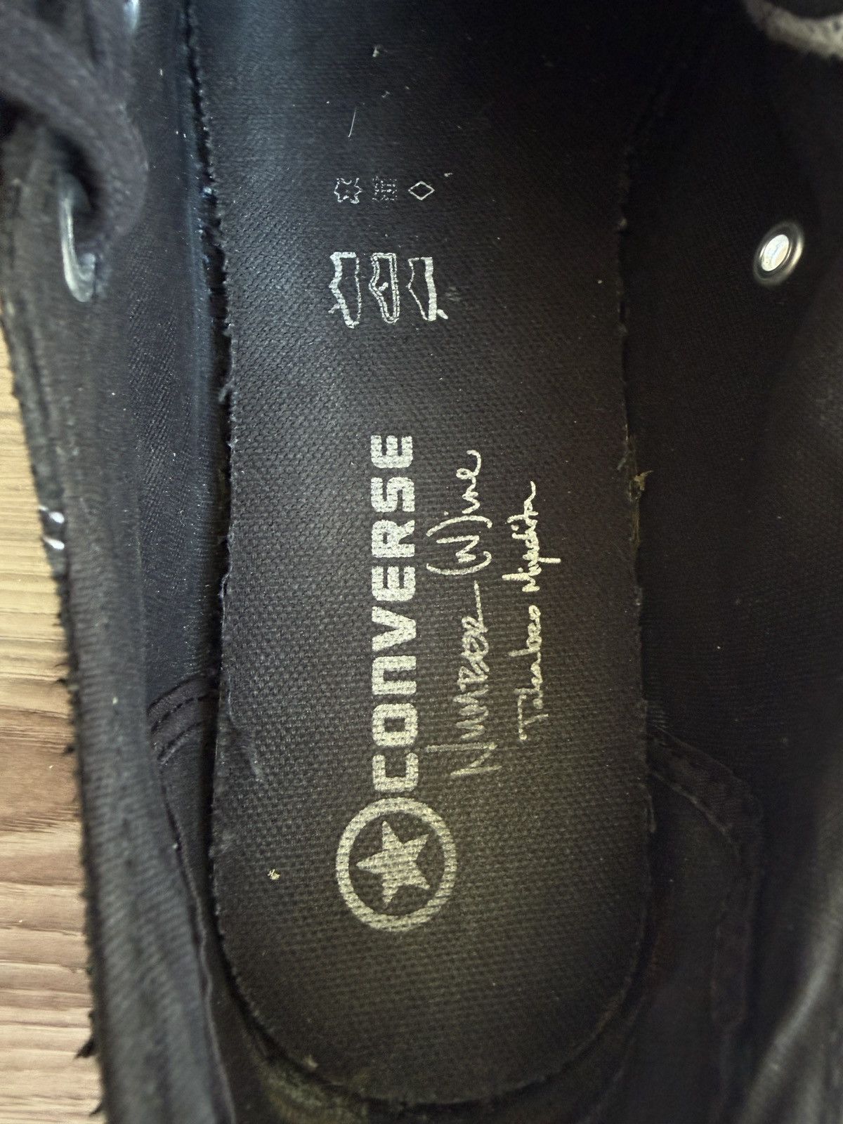 Number (N)ine Asymmetrical ox One star sneaker Size US 10 / EU 43 - 8 Thumbnail