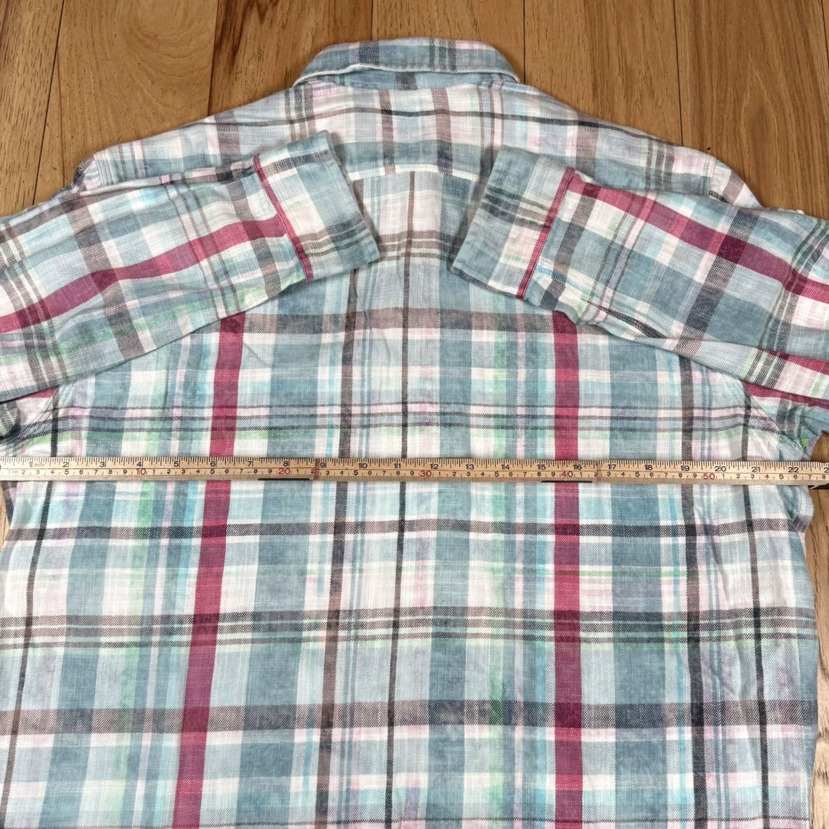 Polo Ralph Lauren Polo Ralph Lauren Shirt Mens Large L Button-Up Long Sleeve Flannel Gingham Plaid Multicolor Button-Down Collar Size US L / EU 52-54 / 3 - 4 Thumbnail