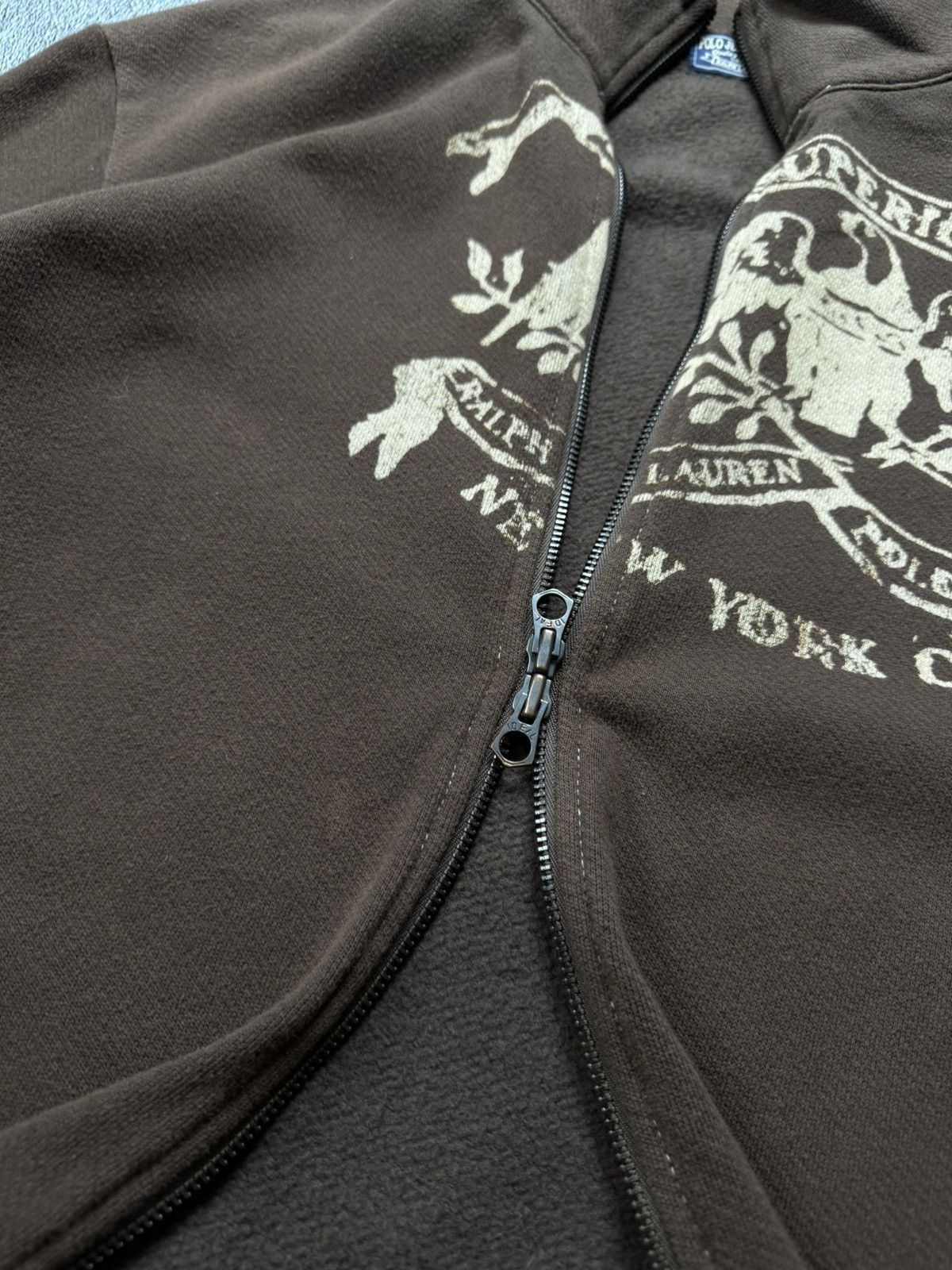Ralph Lauren Ralph Lauren PJC VNTG Double Zip Superior Eagle Sweater Size US L / EU 52-54 / 3 - 9 Thumbnail