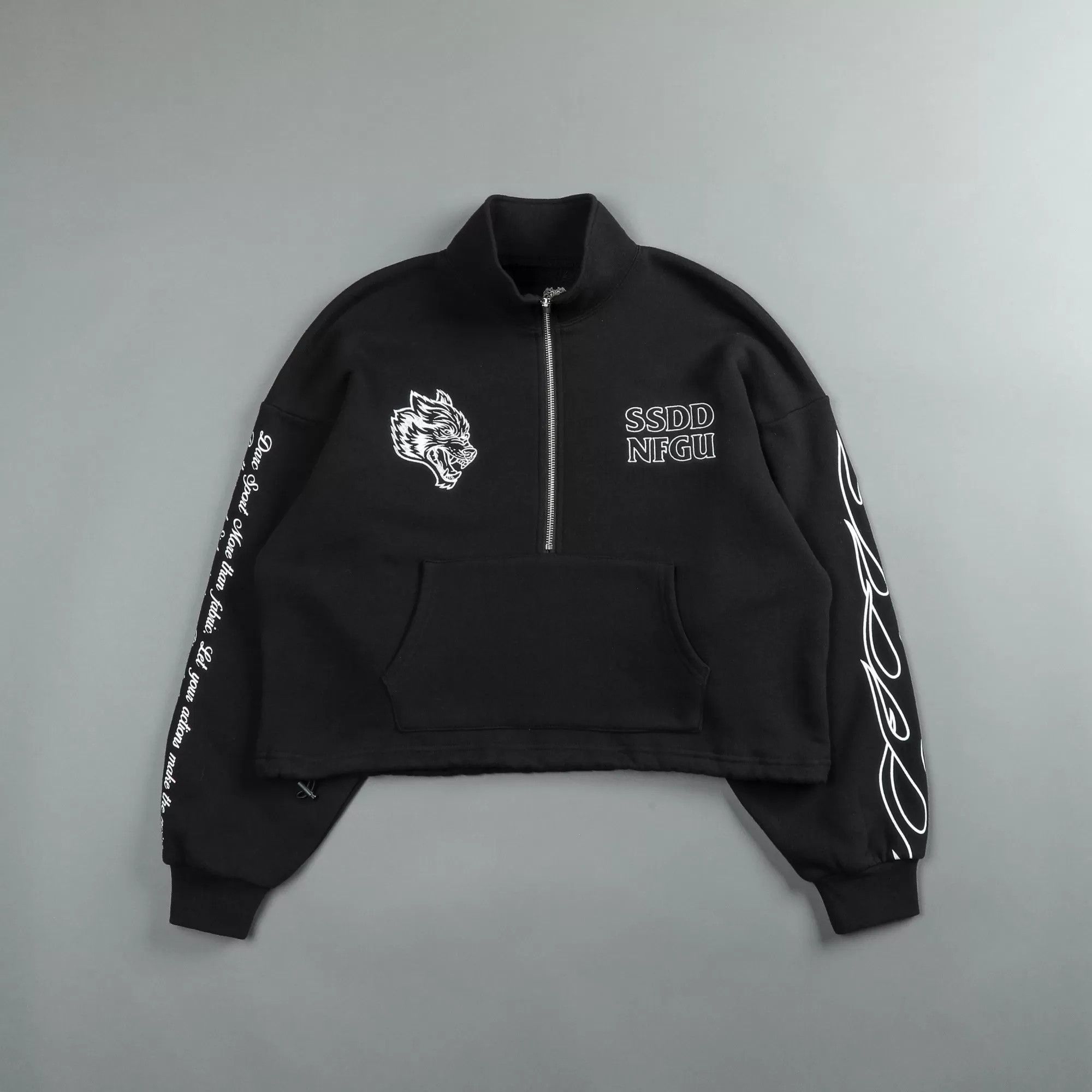 【Darc Sport 】EVERSON MOCKNECK SWEATER Darc Sport WOLVES FLAME OVERSIZED 