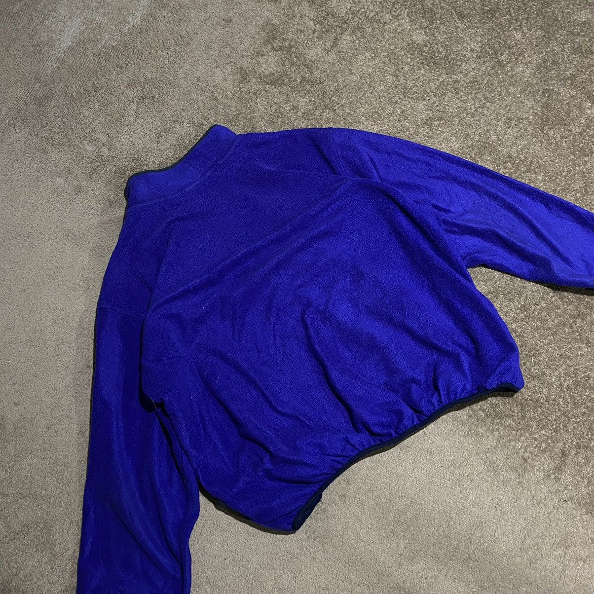 L.L. Bean Vintage 90s L.L. Bean Pullover Snap T Fleece Jacket Purple Size US XL / EU 56 / 4 - 3 Thumbnail