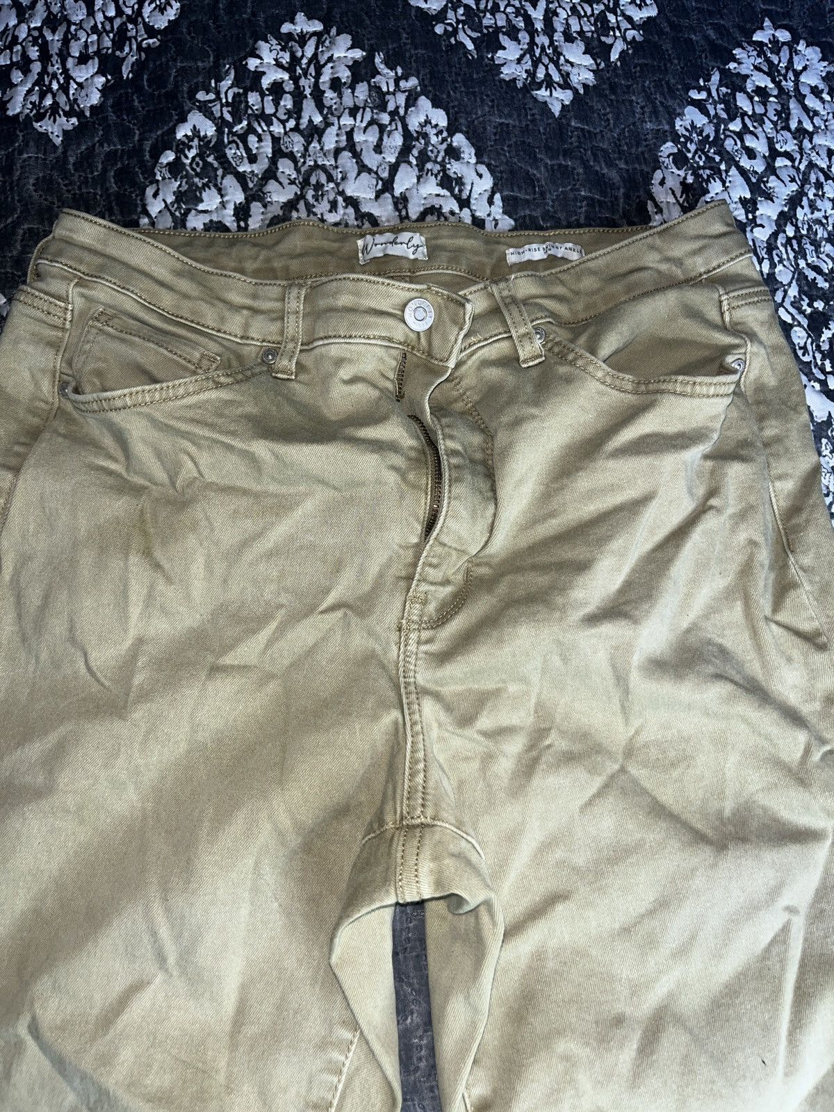 Other Wonderly Olive-Tan Men's Chinos Size 36" / US 14 / IT 50 - 3 Thumbnail