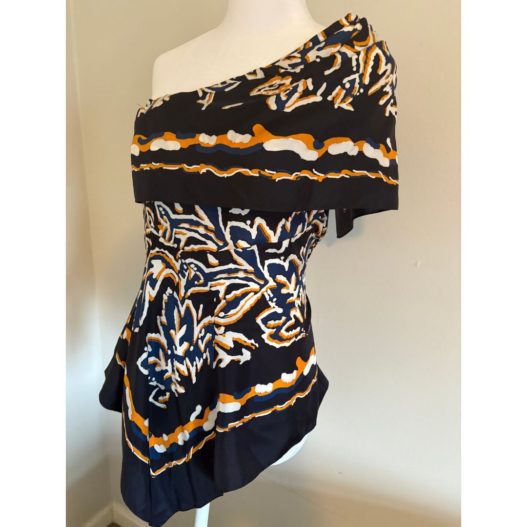 Peter Pilotto Peter Pilotto Silk Printed Top – Size XS Size XS / US 0-2 / IT 36-38 - 2 Thumbnail