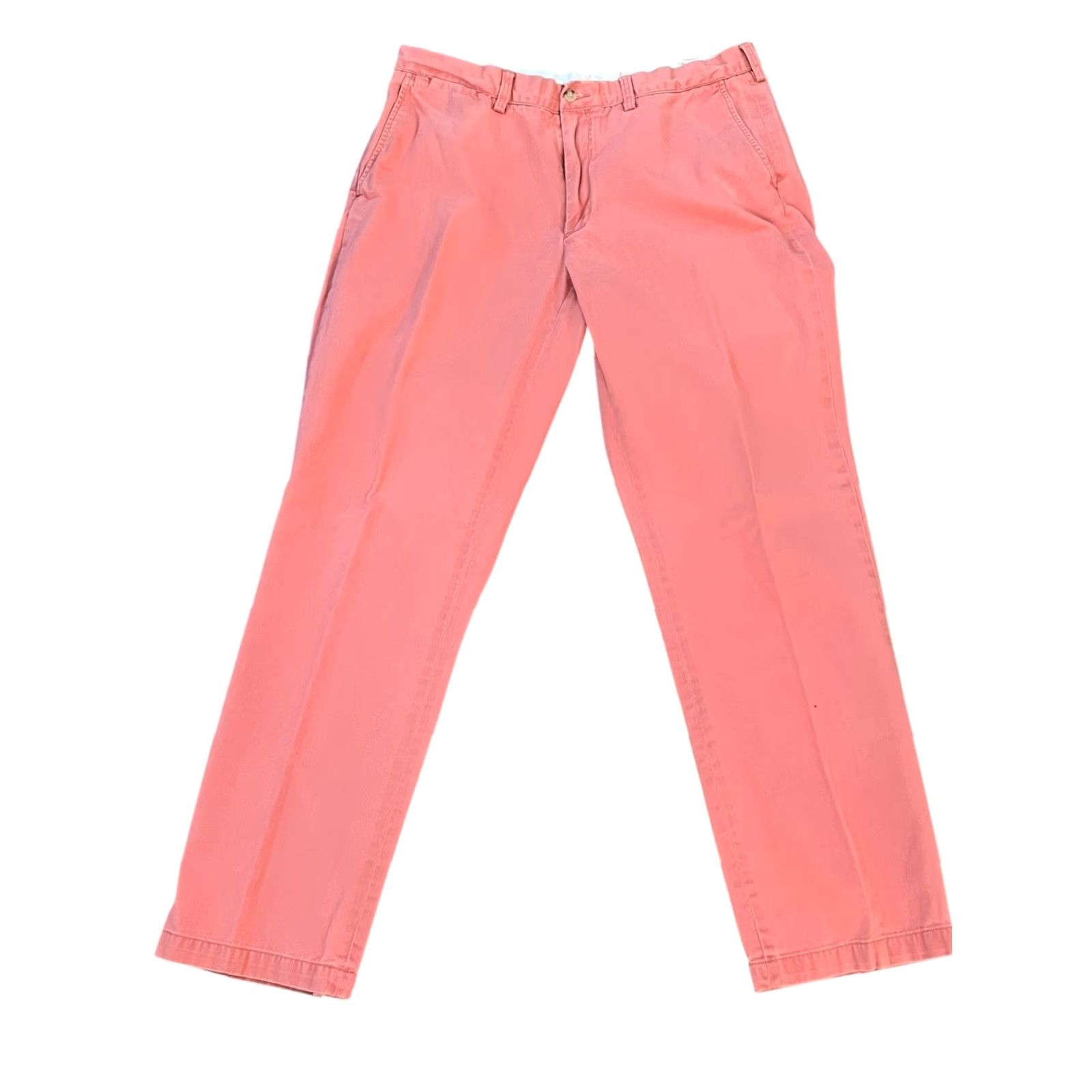 Polo Ralph Lauren Polo Ralph Lauren Chino Pants Men 36x32 Pink Classic Fit Flat Front Straight Size US M / EU 48-50 / 2 - 5 Thumbnail
