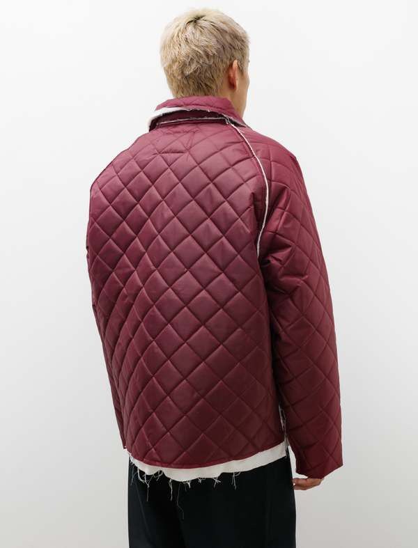Camiel Fortgens Camiel Fortgens Burgundy Waterproof Padded Coach Jacket Size US L / EU 52-54 / 3 - 11 Thumbnail